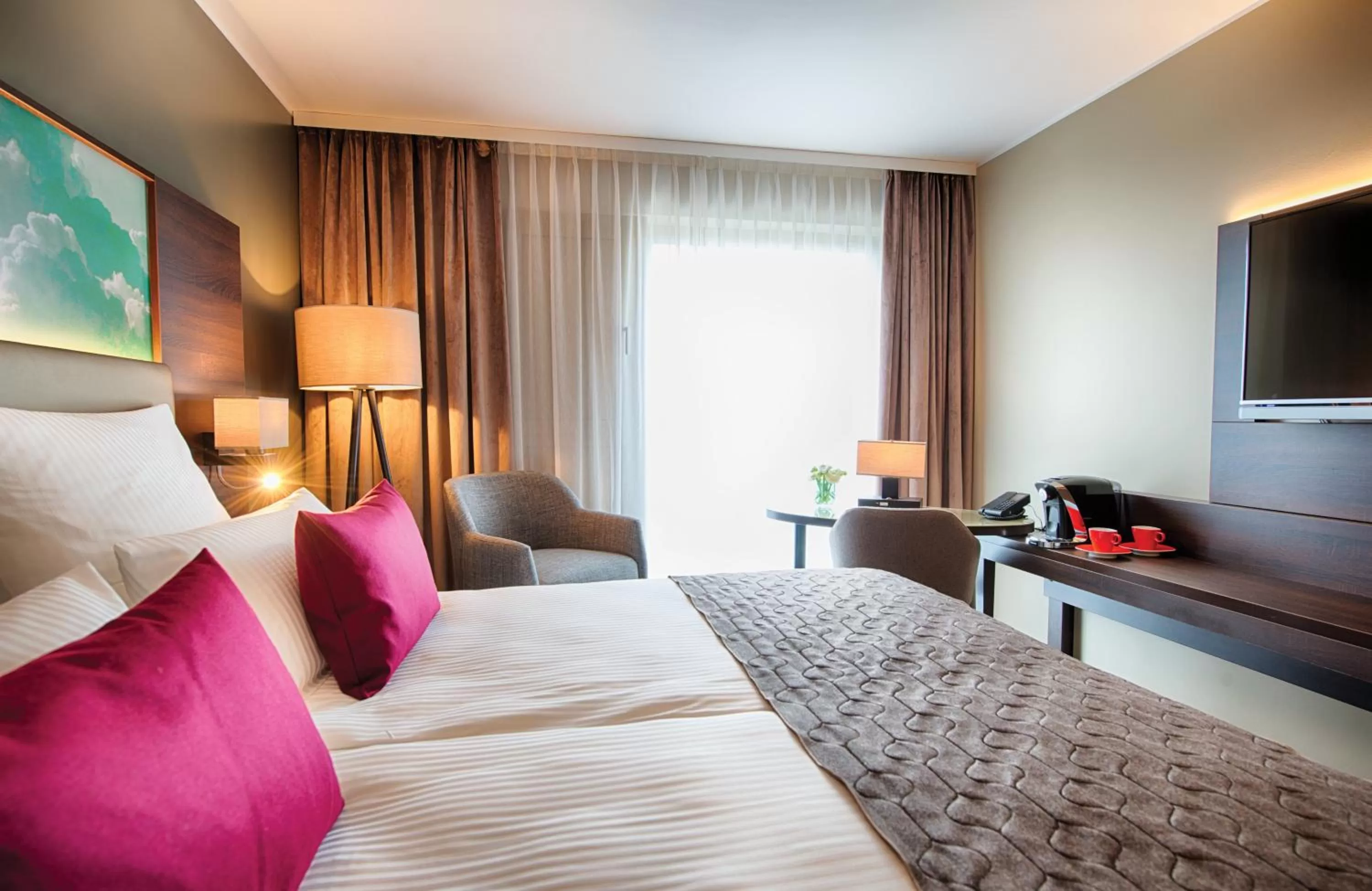 Photo of the whole room, Bed in Leonardo Royal Hotel Ulm