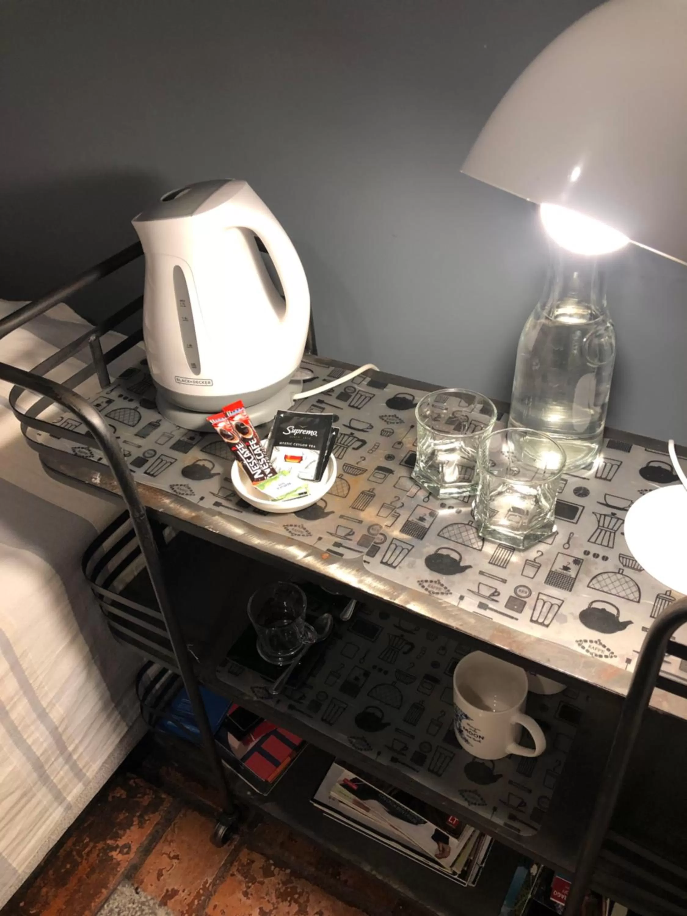 Coffee/tea facilities, Kitchen/Kitchenette in Rent apart Las Condes