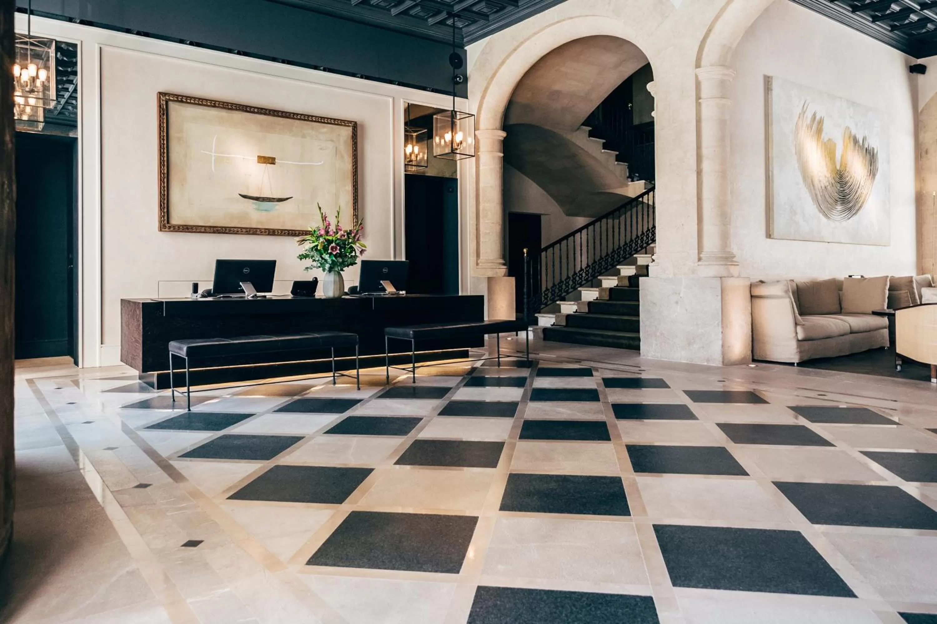 Lobby or reception in Sant Francesc Hotel Singular