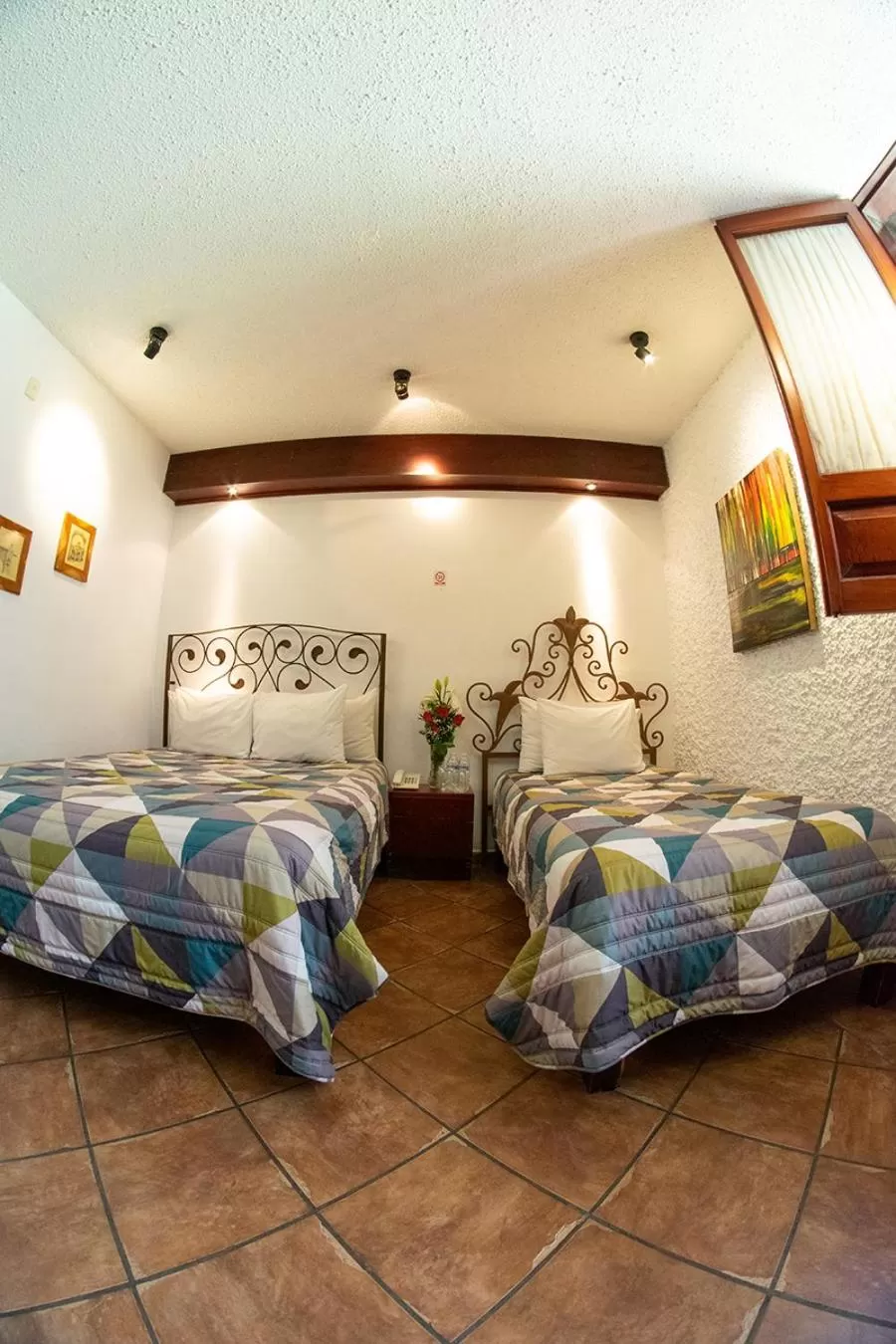 Bed in Hotel Mesón de los Remedios