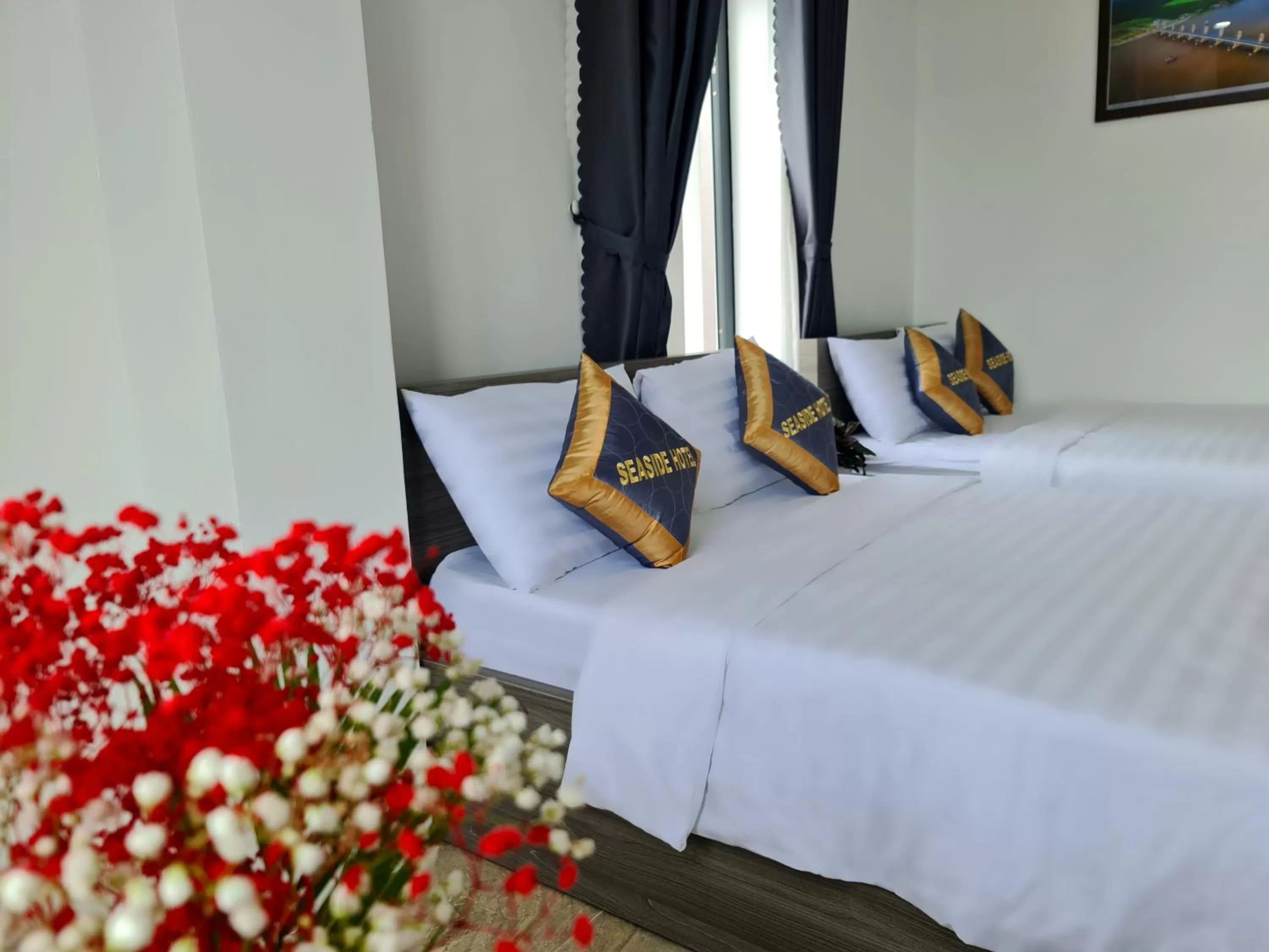 Bedroom, Bed in Seaside Hotel - Rach Gia