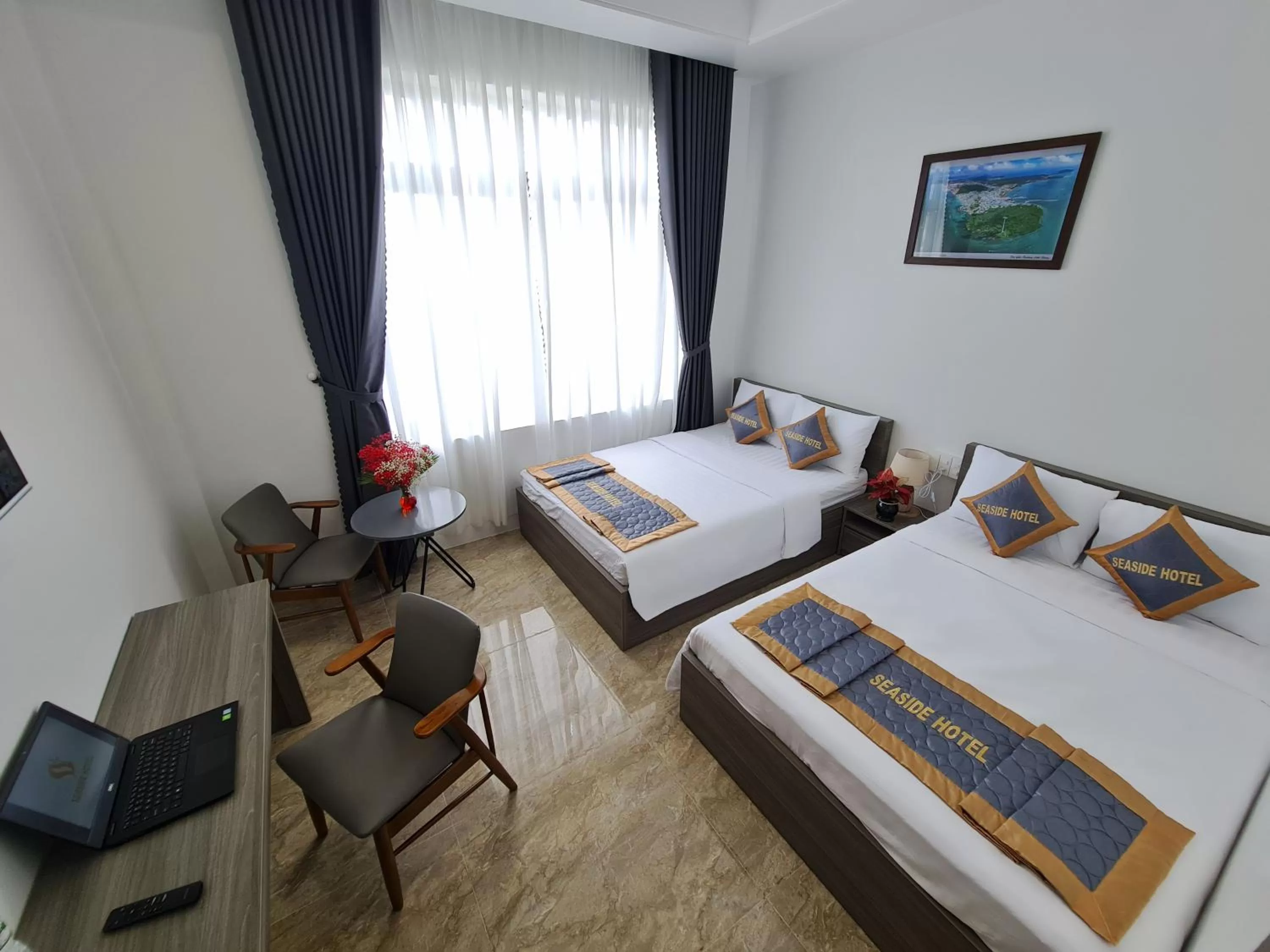 Bedroom, Bed in Seaside Hotel - Rach Gia