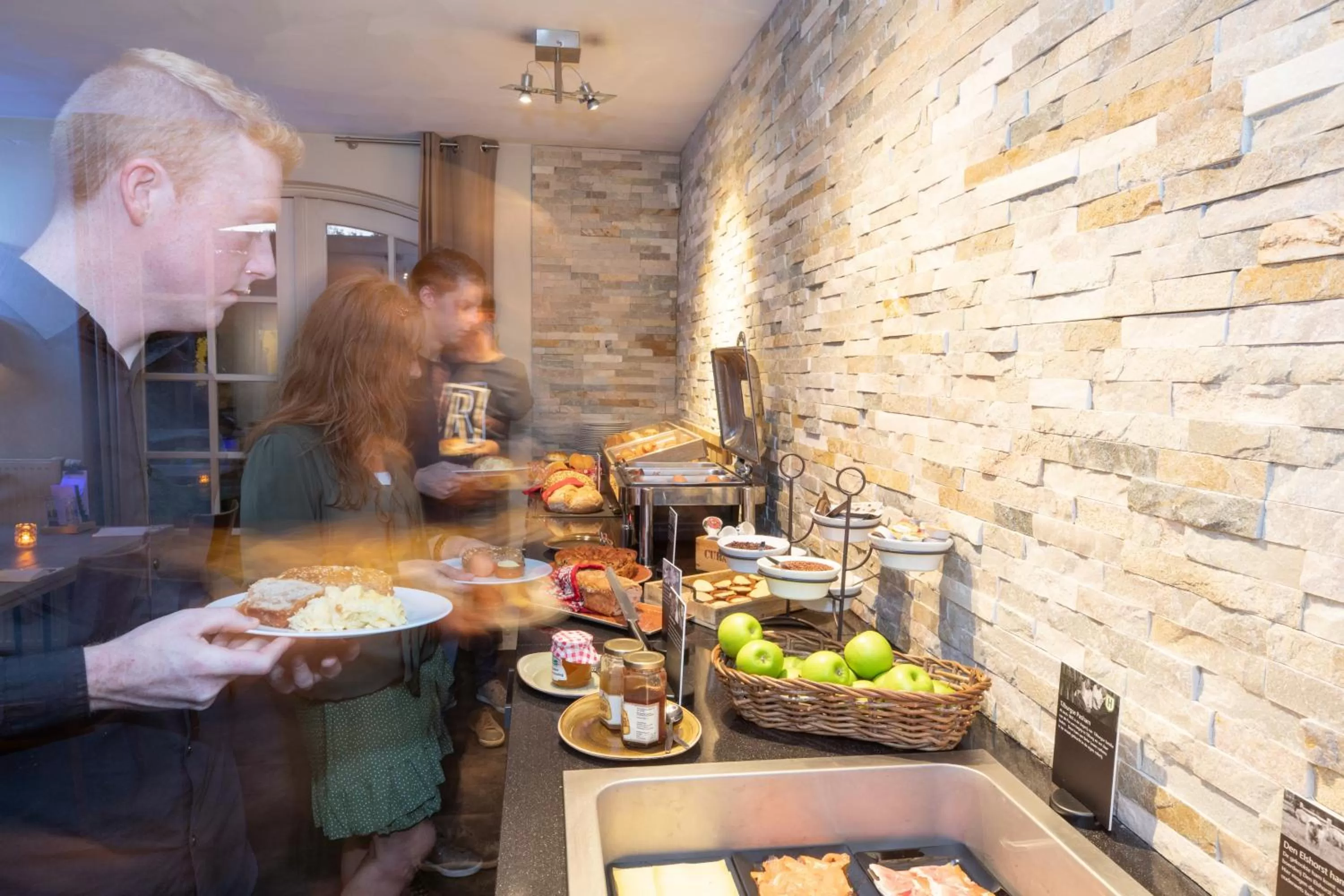 Buffet breakfast in Hotel & Restaurant - Auberge De Hilver