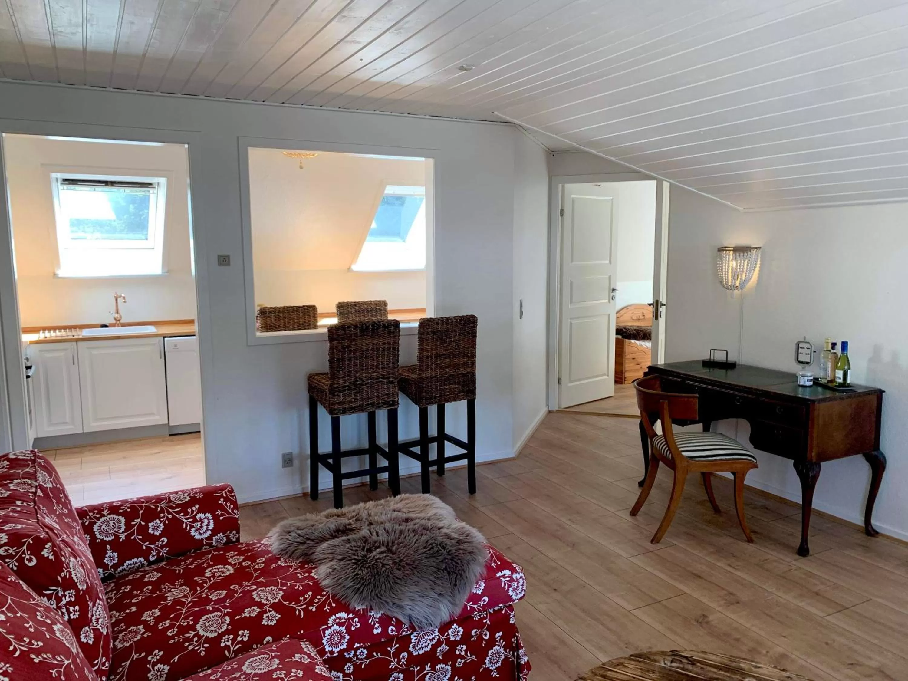 Living room in Boutique Hotel Postgården