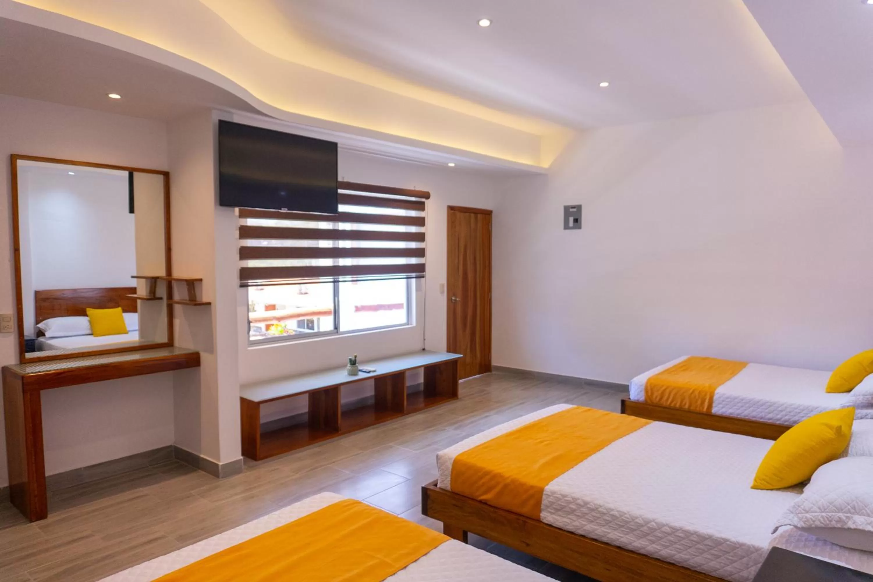 Bedroom, Bed in Hotel Las Ninfas