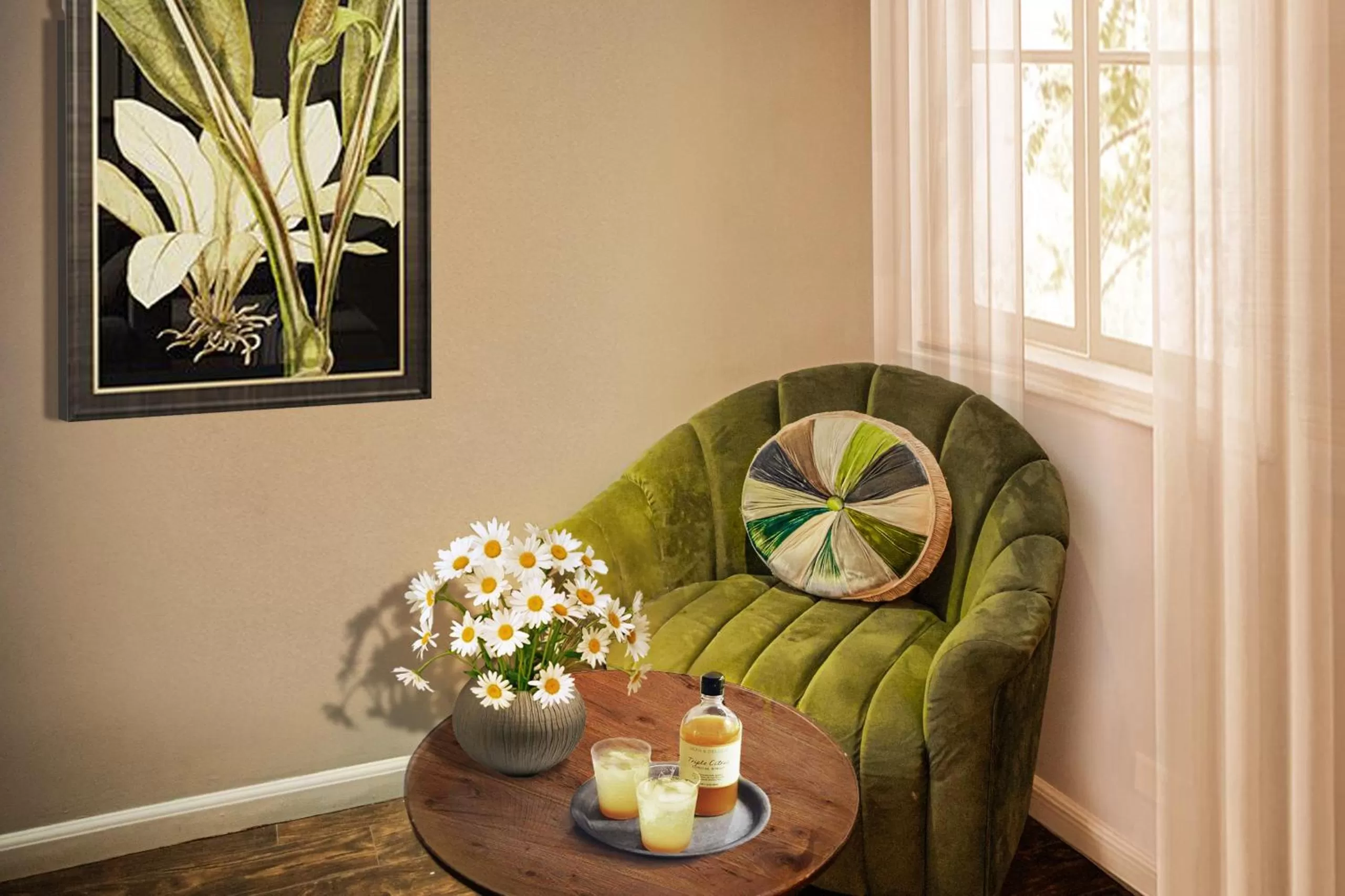 Decorative detail in Hanoi Center Silk Hotel & Travel