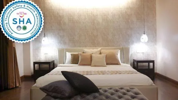 Bed in W 21 Hotel Bangkok