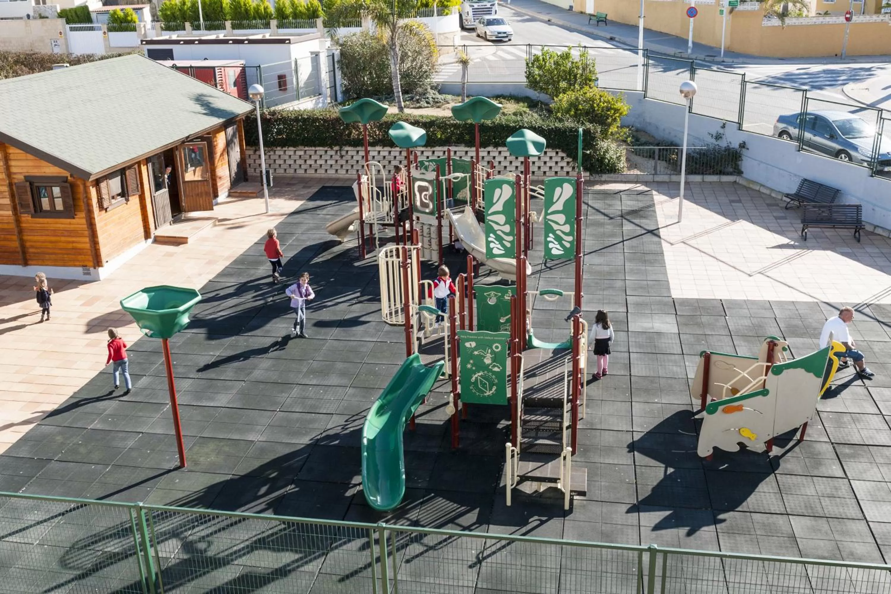 Children play ground in Hotel Mediterraneo