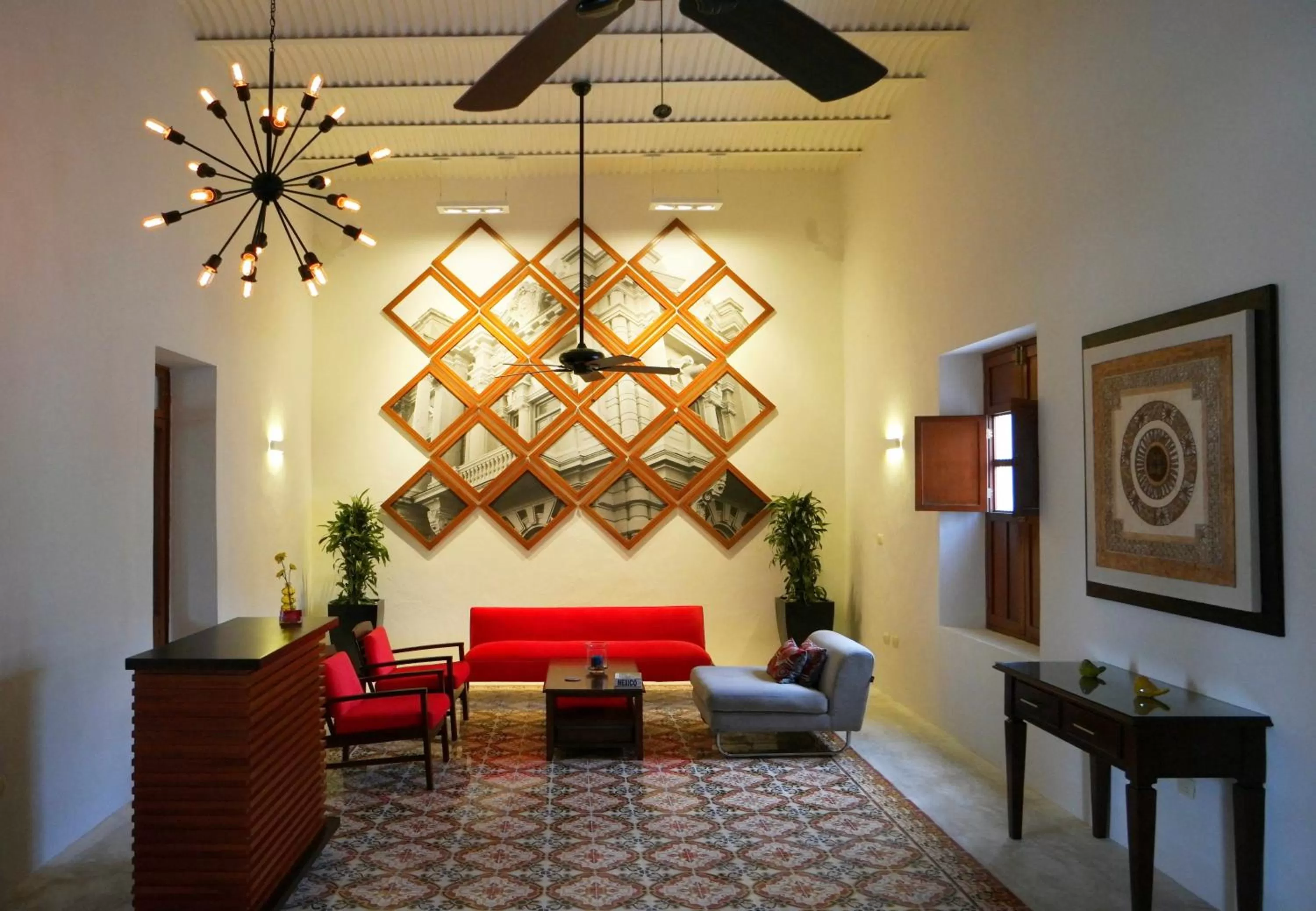 Lobby or reception in Merida Santiago Hotel Boutique