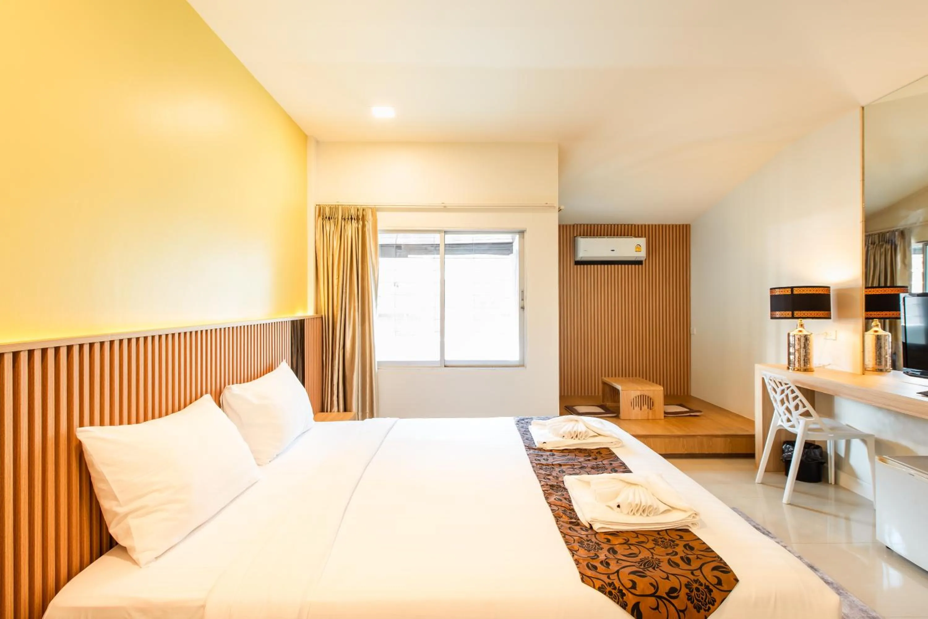 Bedroom, Bed in The Golden Ville Boutique Hotel and Spa