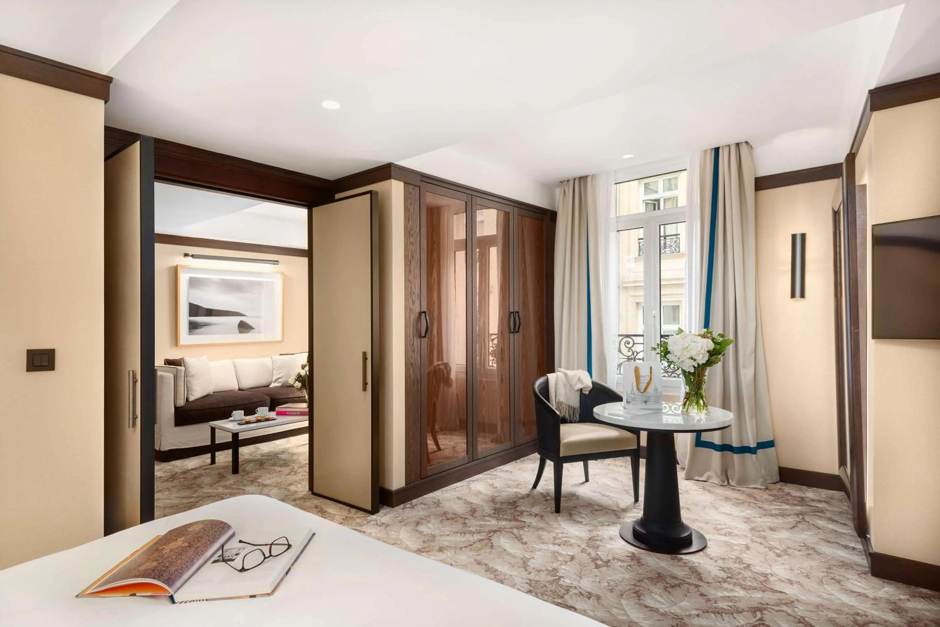 Photo of the whole room, Bed in Hyatt Paris Madeleine