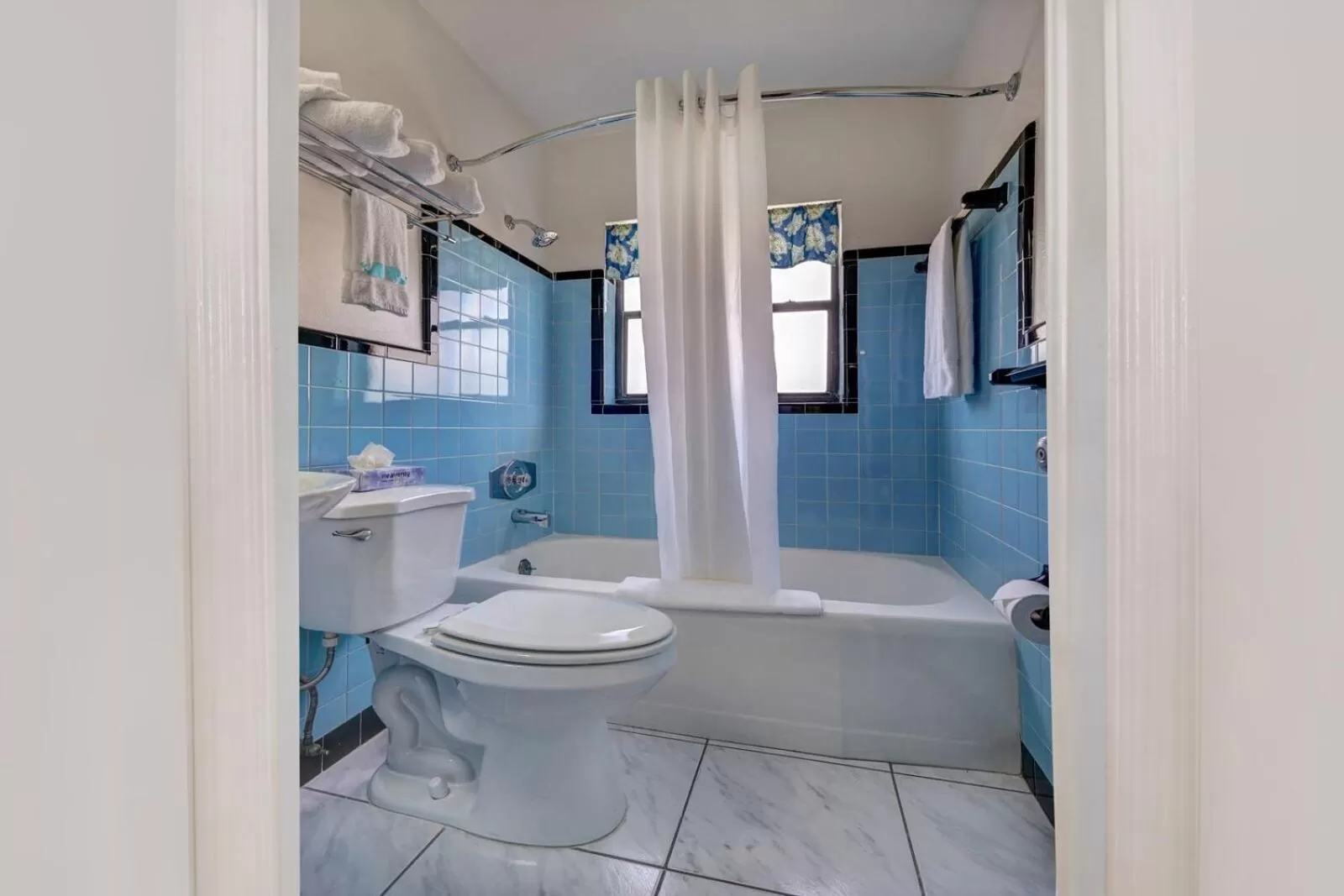 Toilet in Sea Garden by the Sea