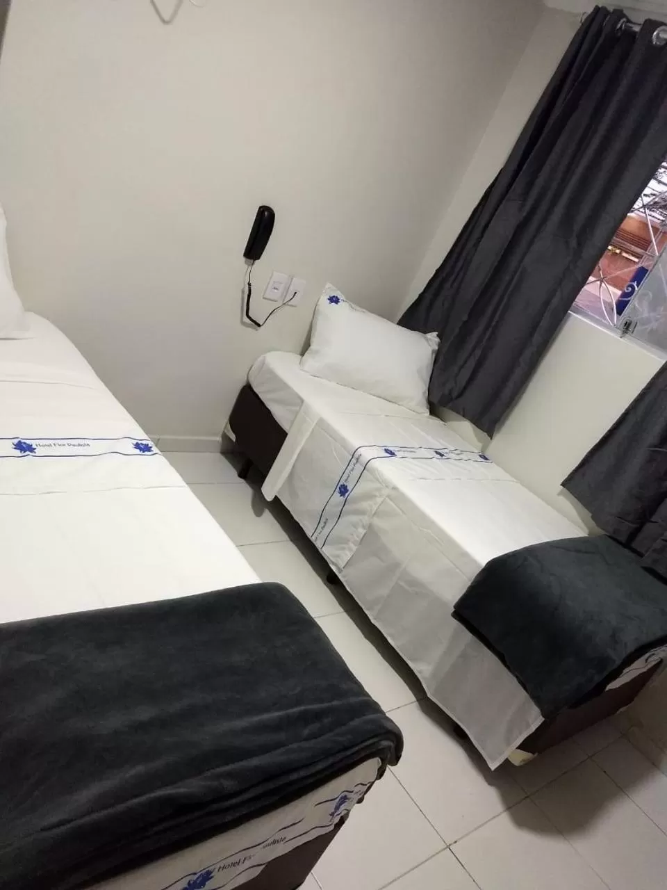 Bed in Hotel Flor Paulista