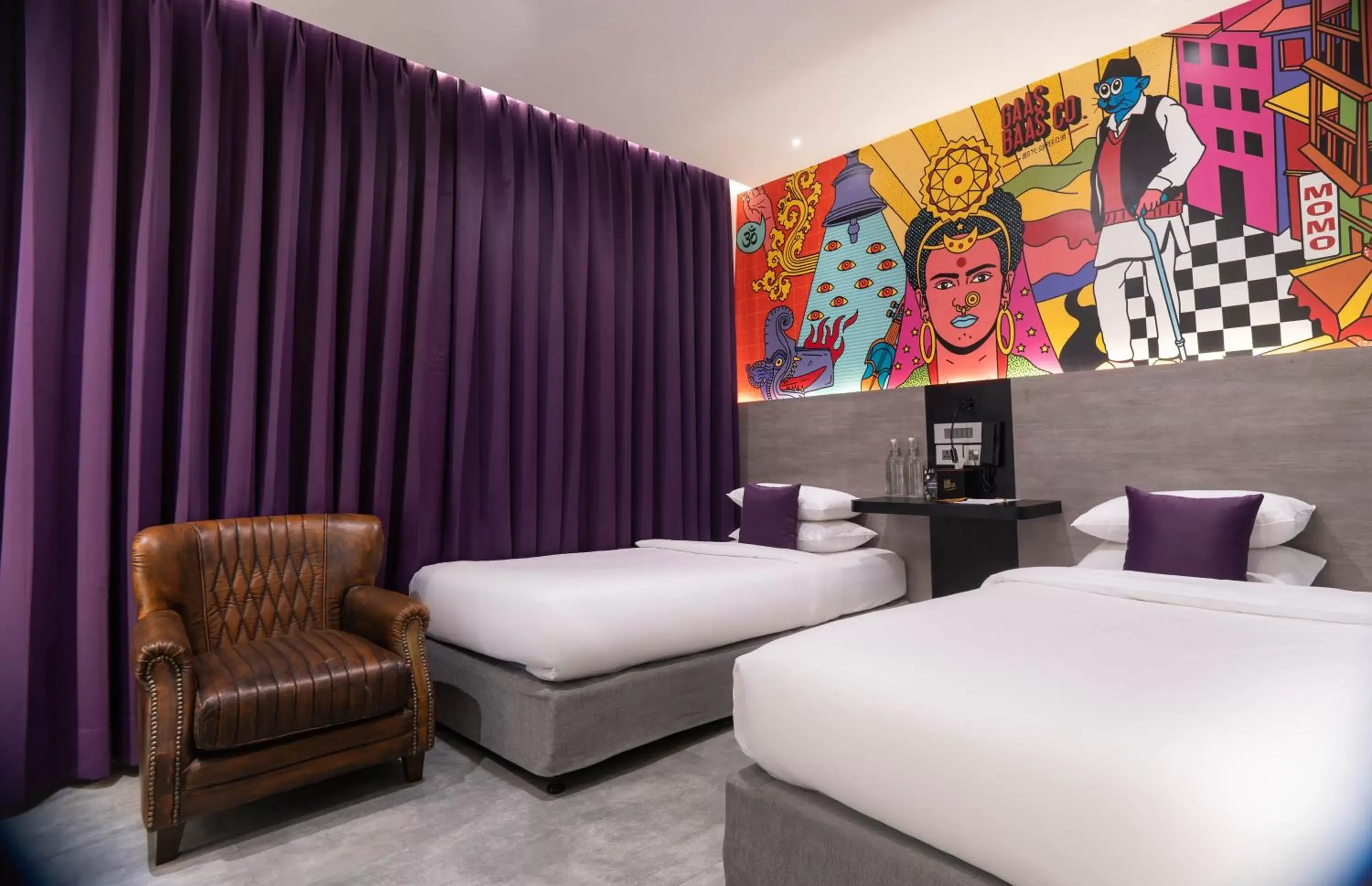 Deluxe Twin Room in Gaas BaasCo Deluxe Twin Room in Gaas BaasCo