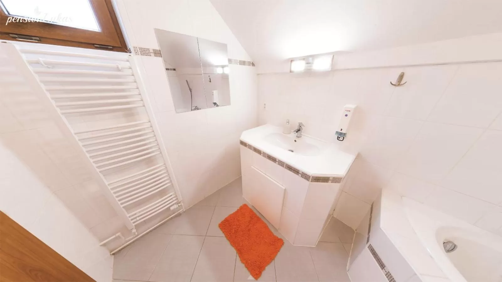 Bathroom in Pension Lukas