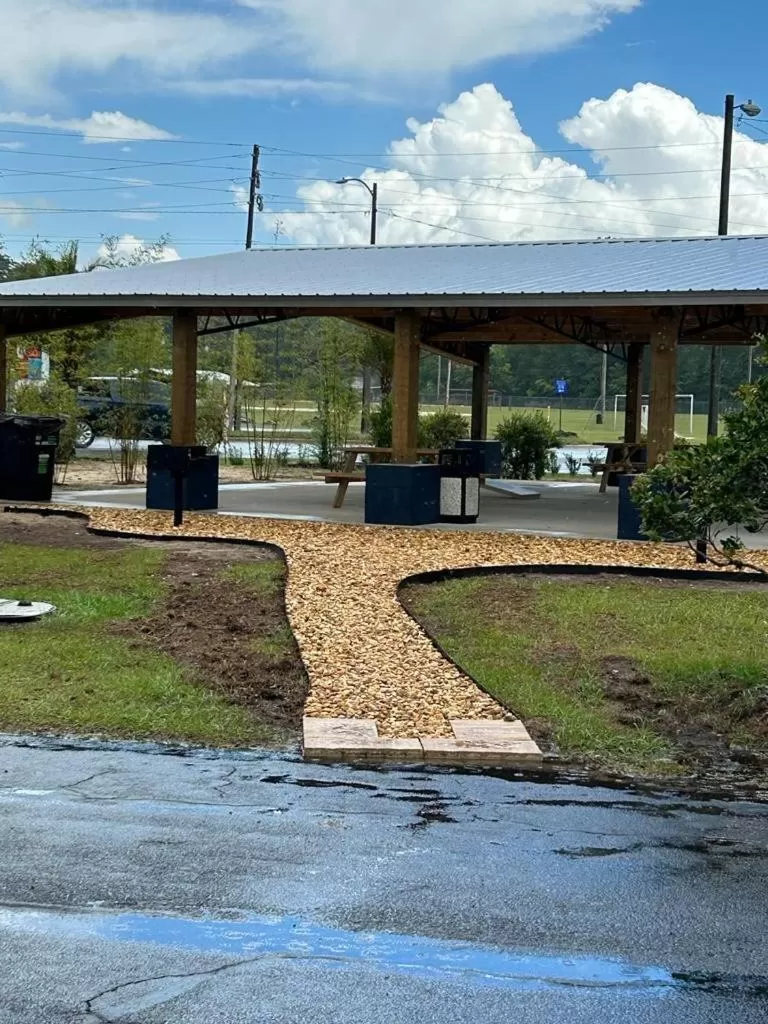 Off site in BlueGem Motel