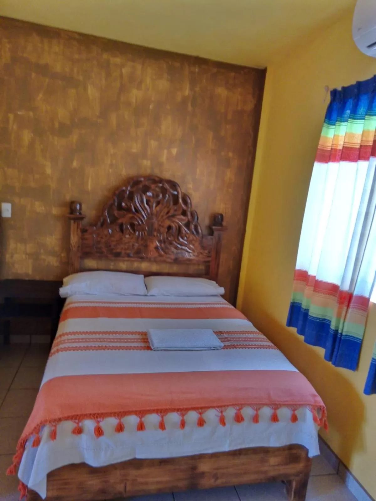 Bed in HOTEL ESTRELLA HUASTECA