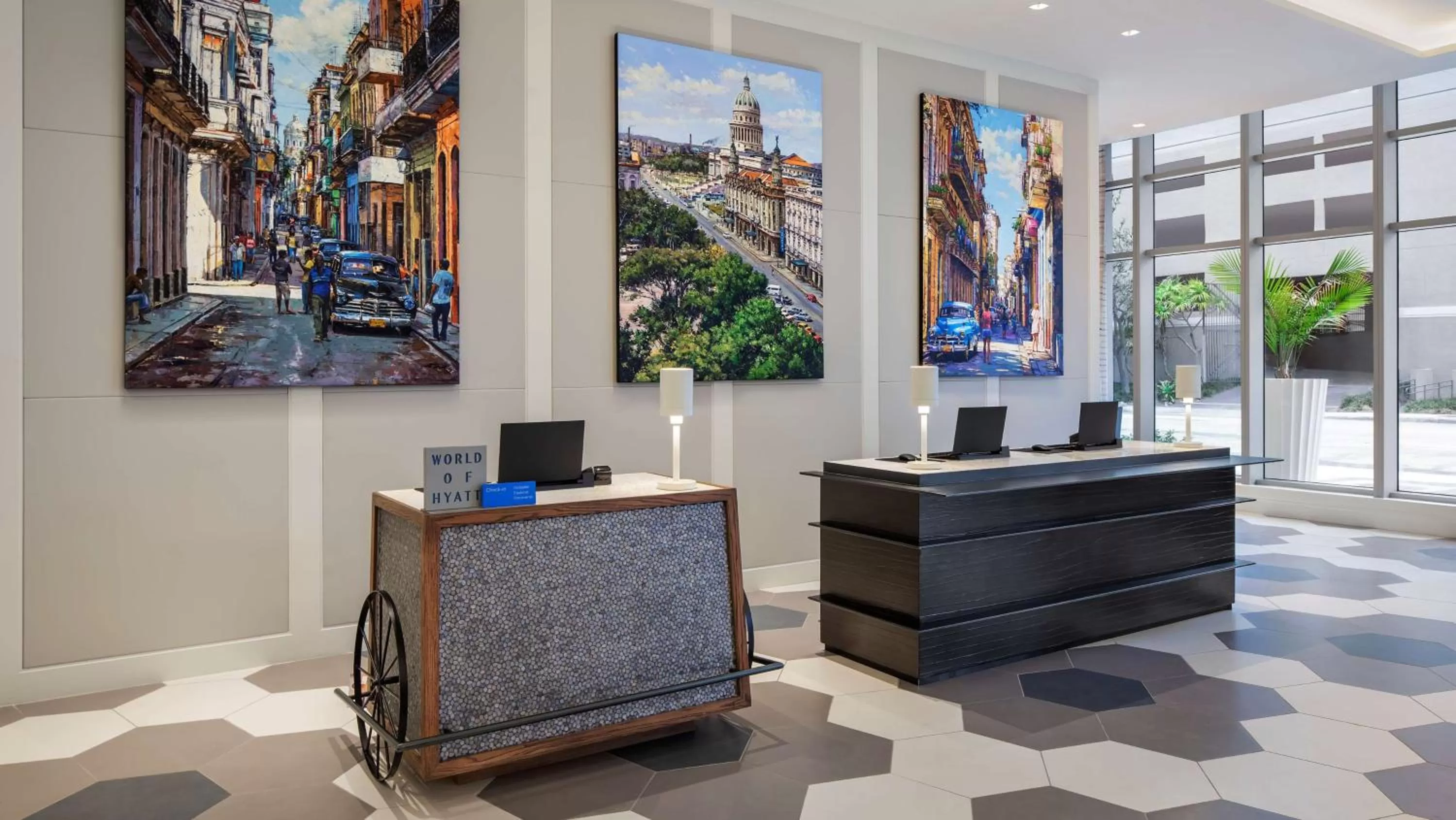 Lobby or reception in Hyatt Centric Brickell Miami