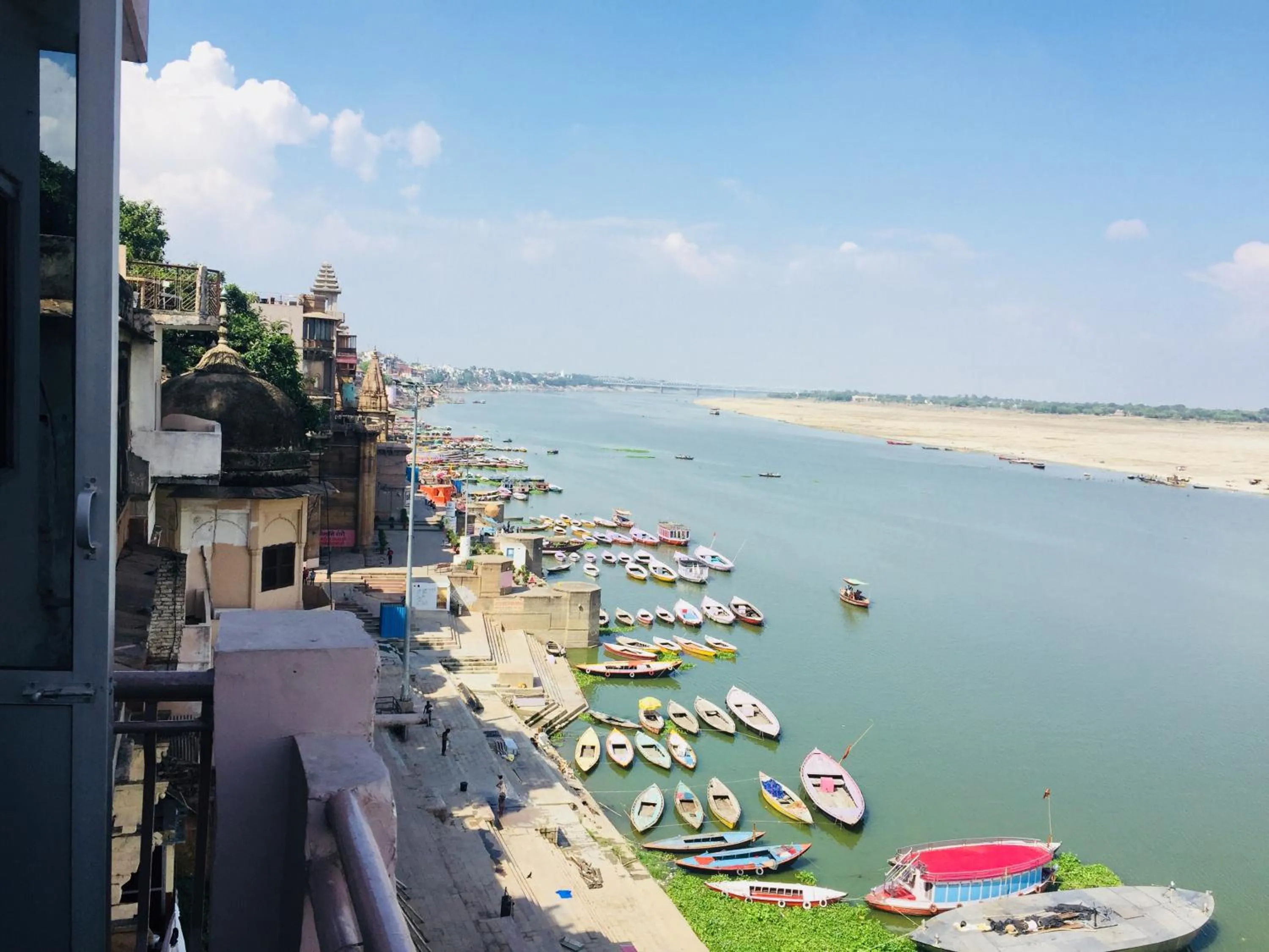 River view, Sea View in Hotel Sita (place on the heritage ghats of benaras)