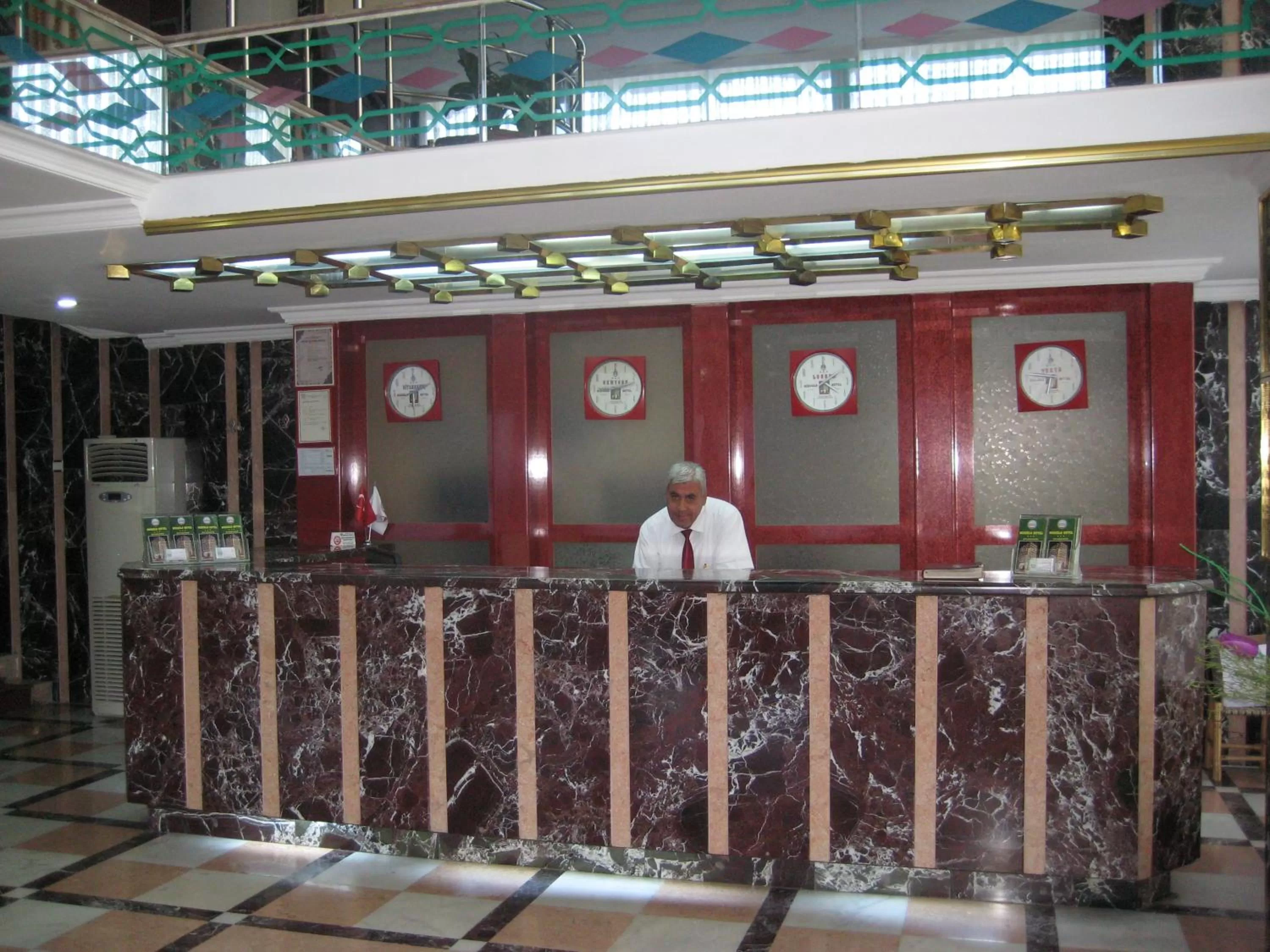 Lobby or reception, Staff in Miroglu Hotel