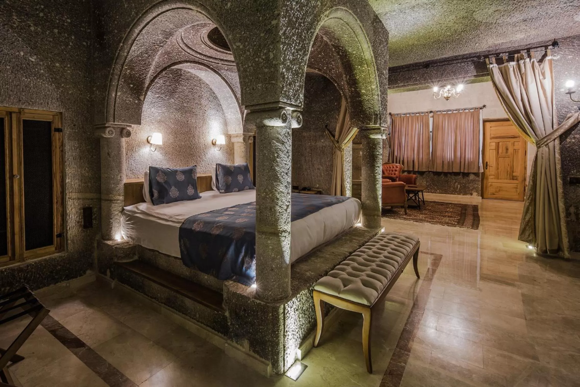 Property building, Bed in Lunar Cappadocia Hotel