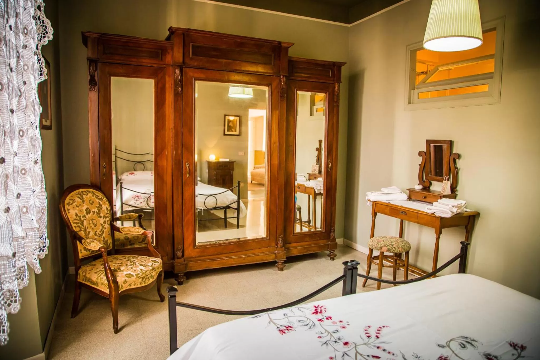 Bed in B&B I Due Gelsi