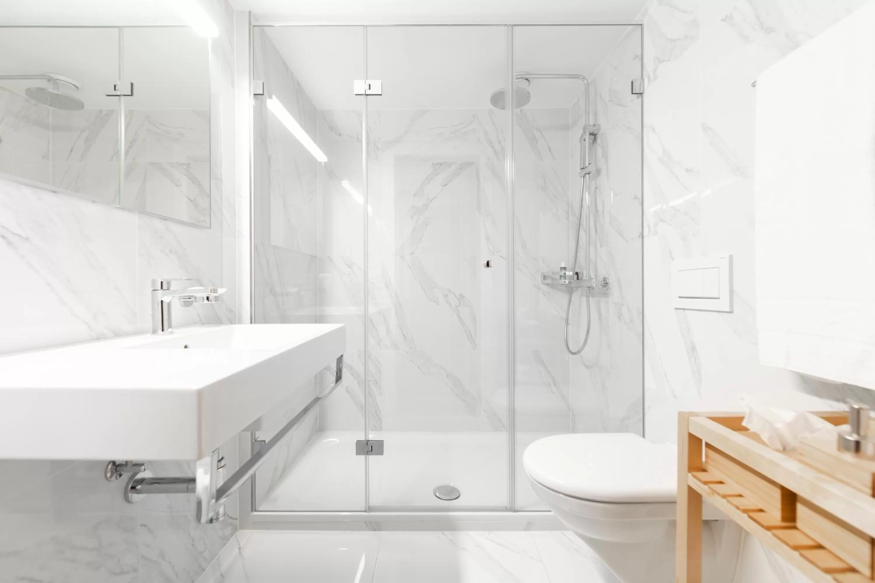 Shower in Eden Hotel und Restaurant