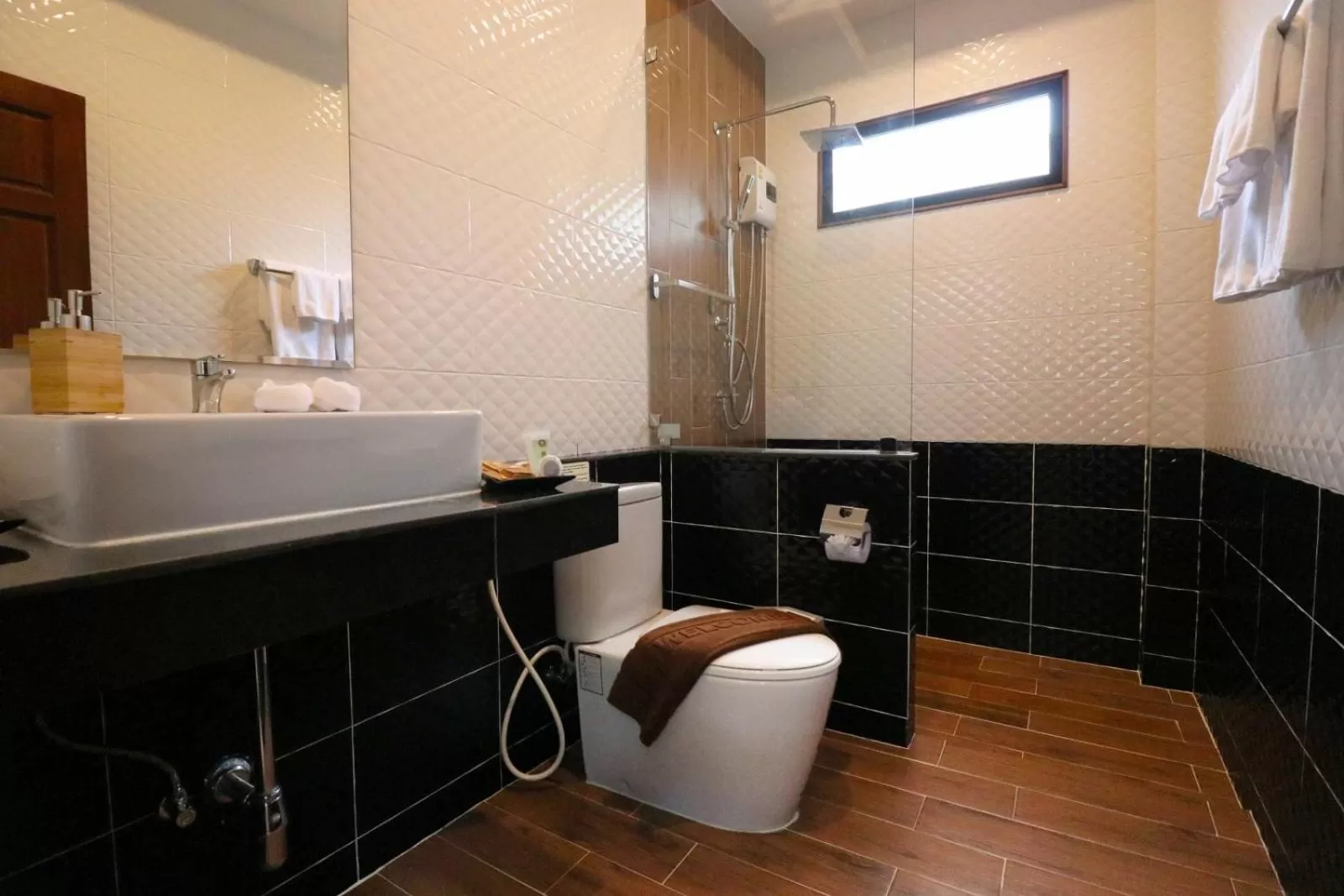 Bathroom in The Scene Cliff View Villas