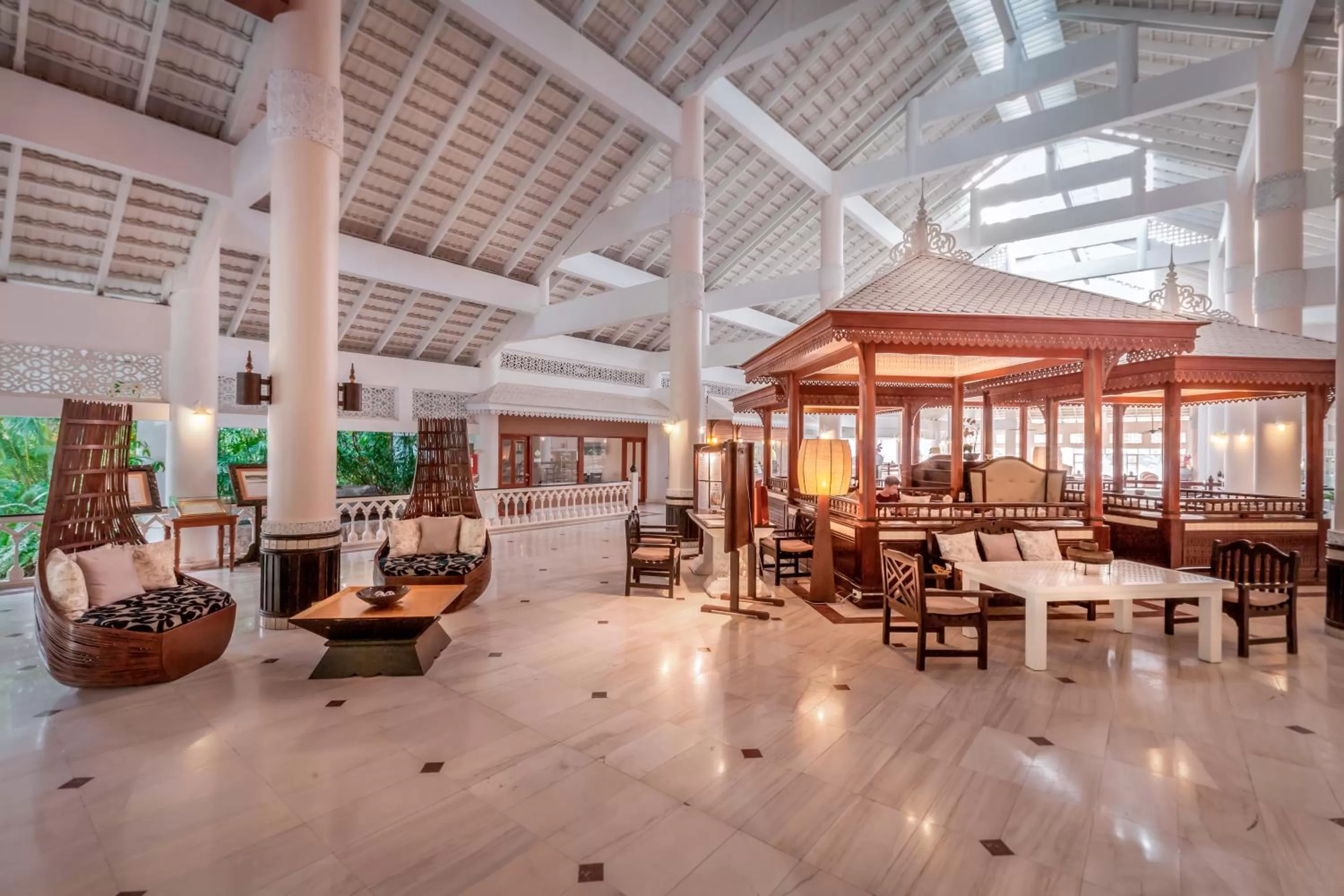Lobby or reception in Thavorn Palm Beach Resort Phuket