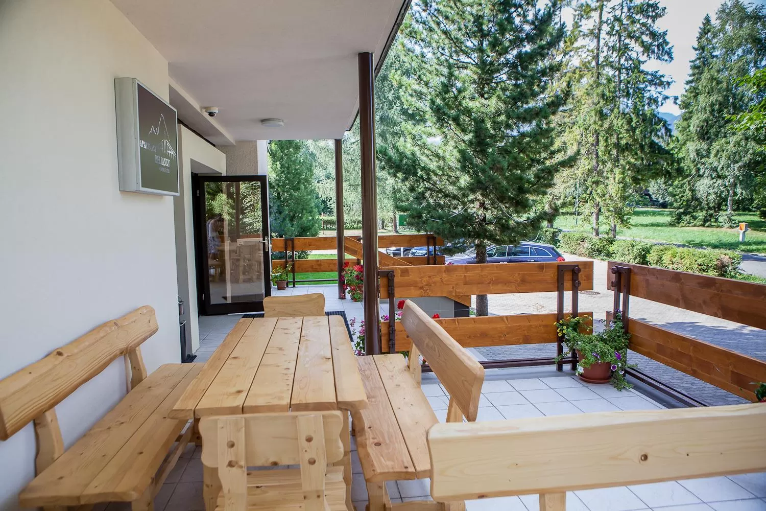 Facade/entrance in Apartmany Belianky