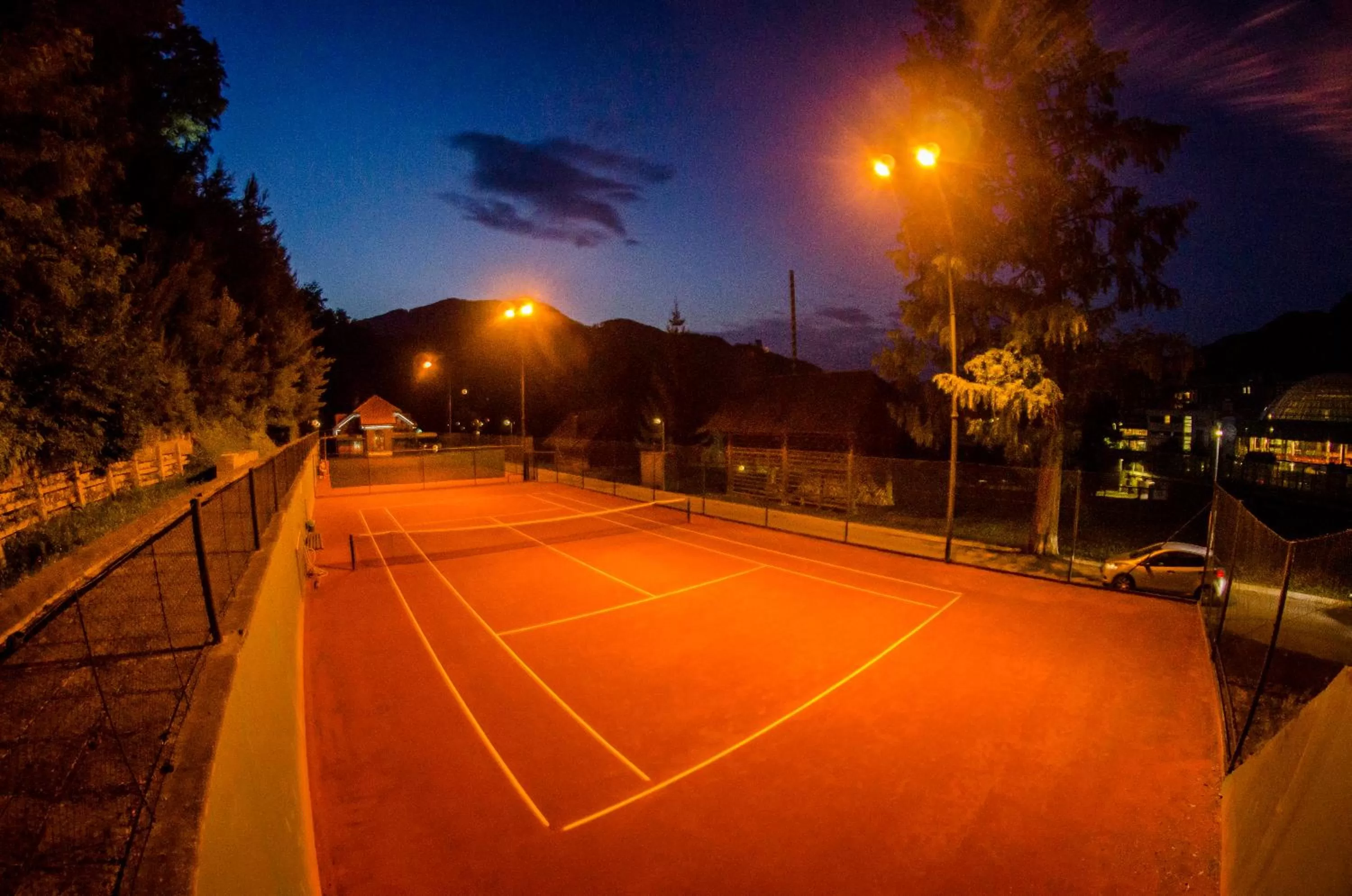 Night in Penzion Park