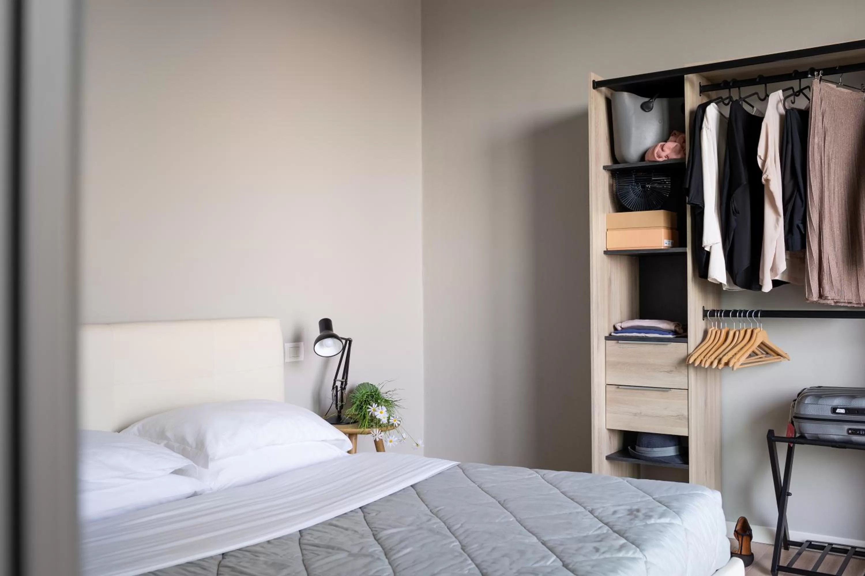 Bedroom, Bed in Dreams Hotel Città Studi