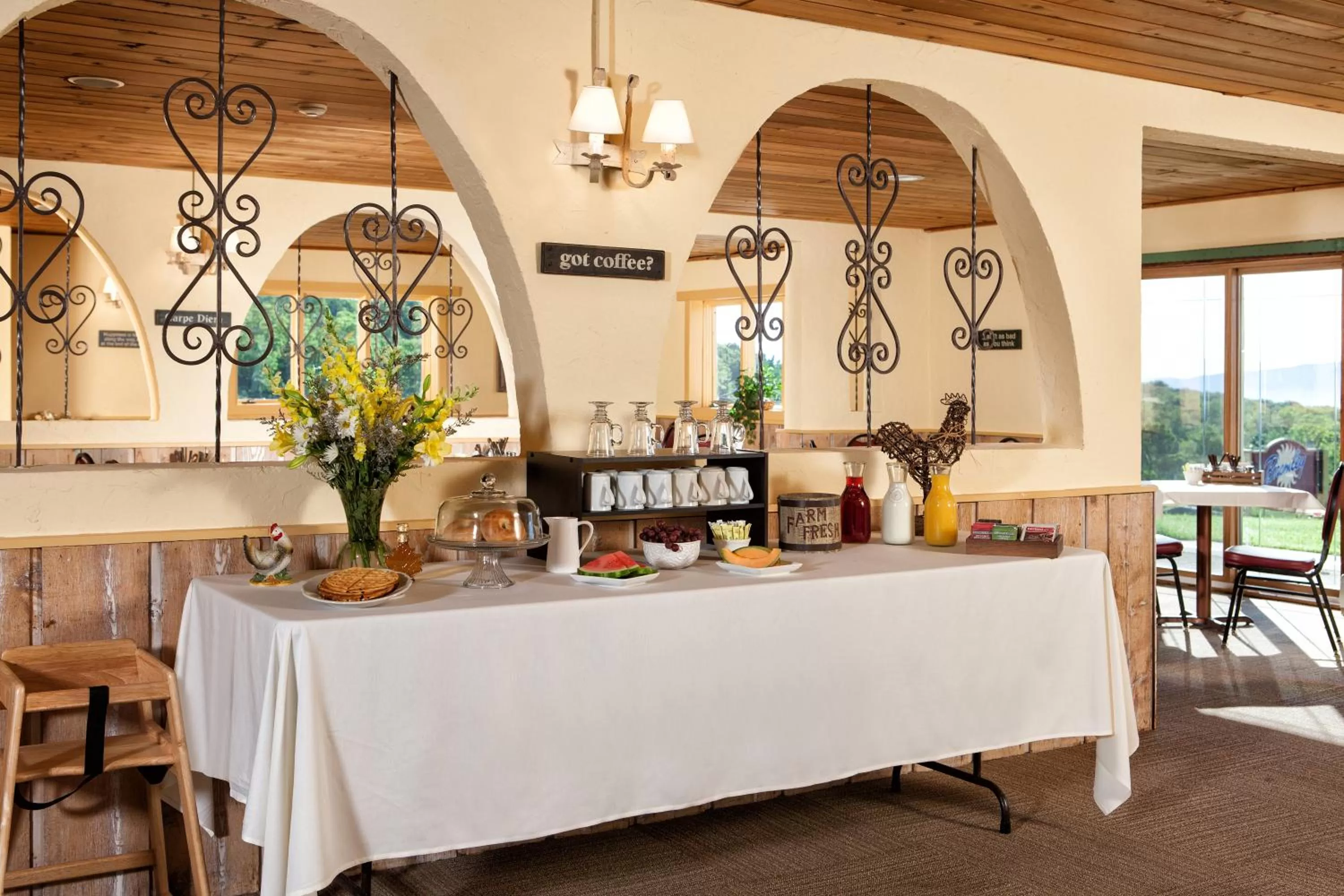 Food in Lodge at Bromley