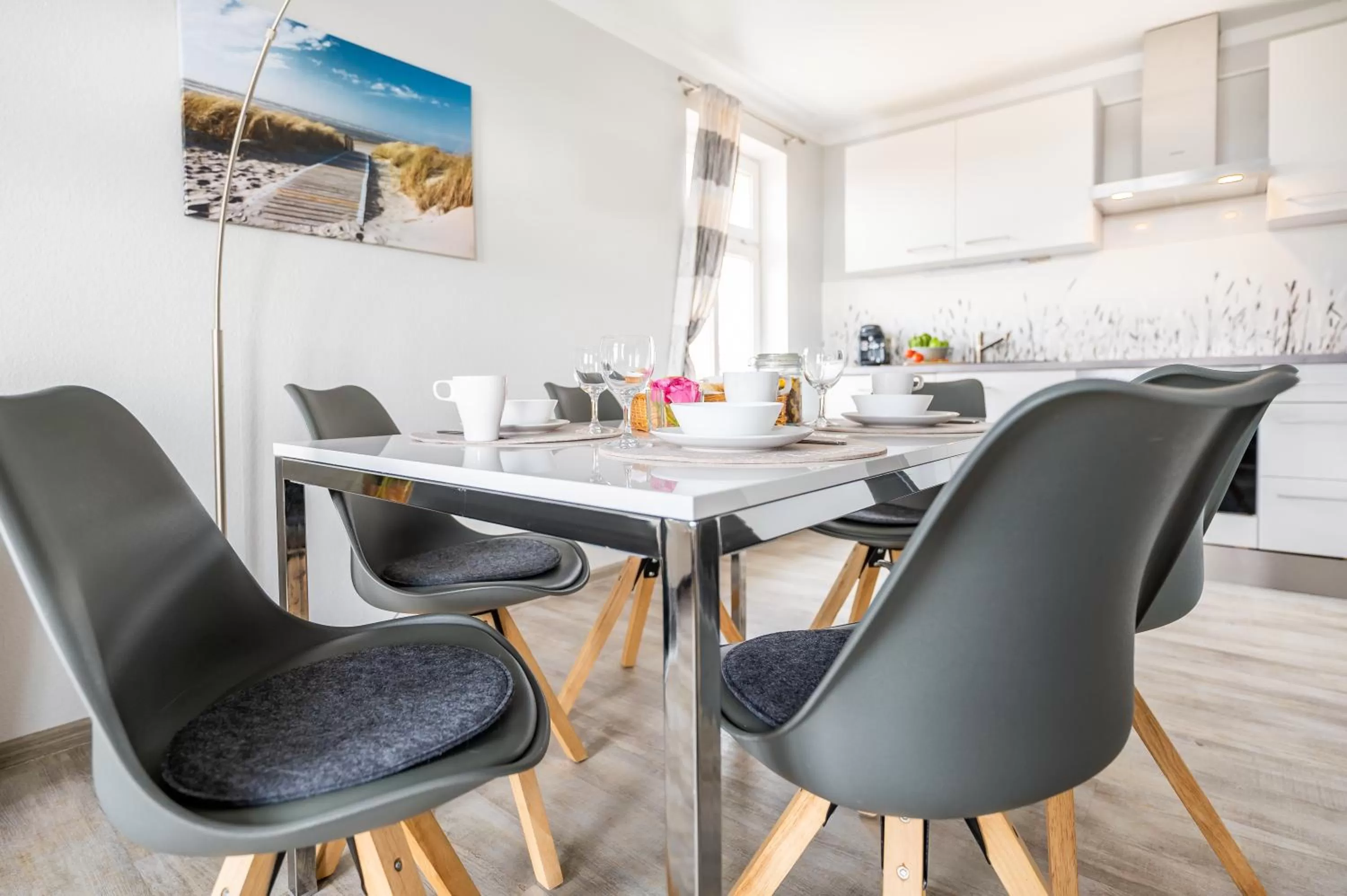 Dining area in Haus Ferienglück Sauna im Haus