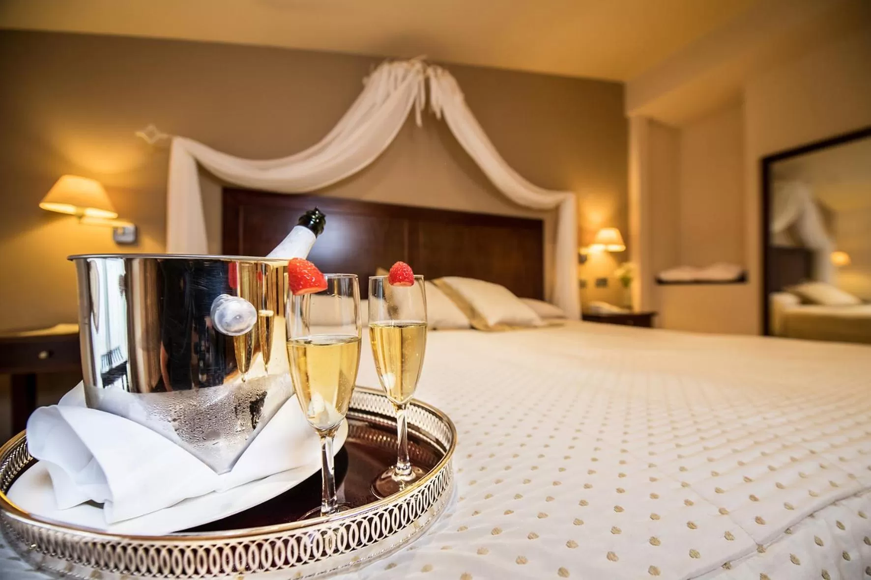 Bedroom, Bed in Hotel Villa Virginia