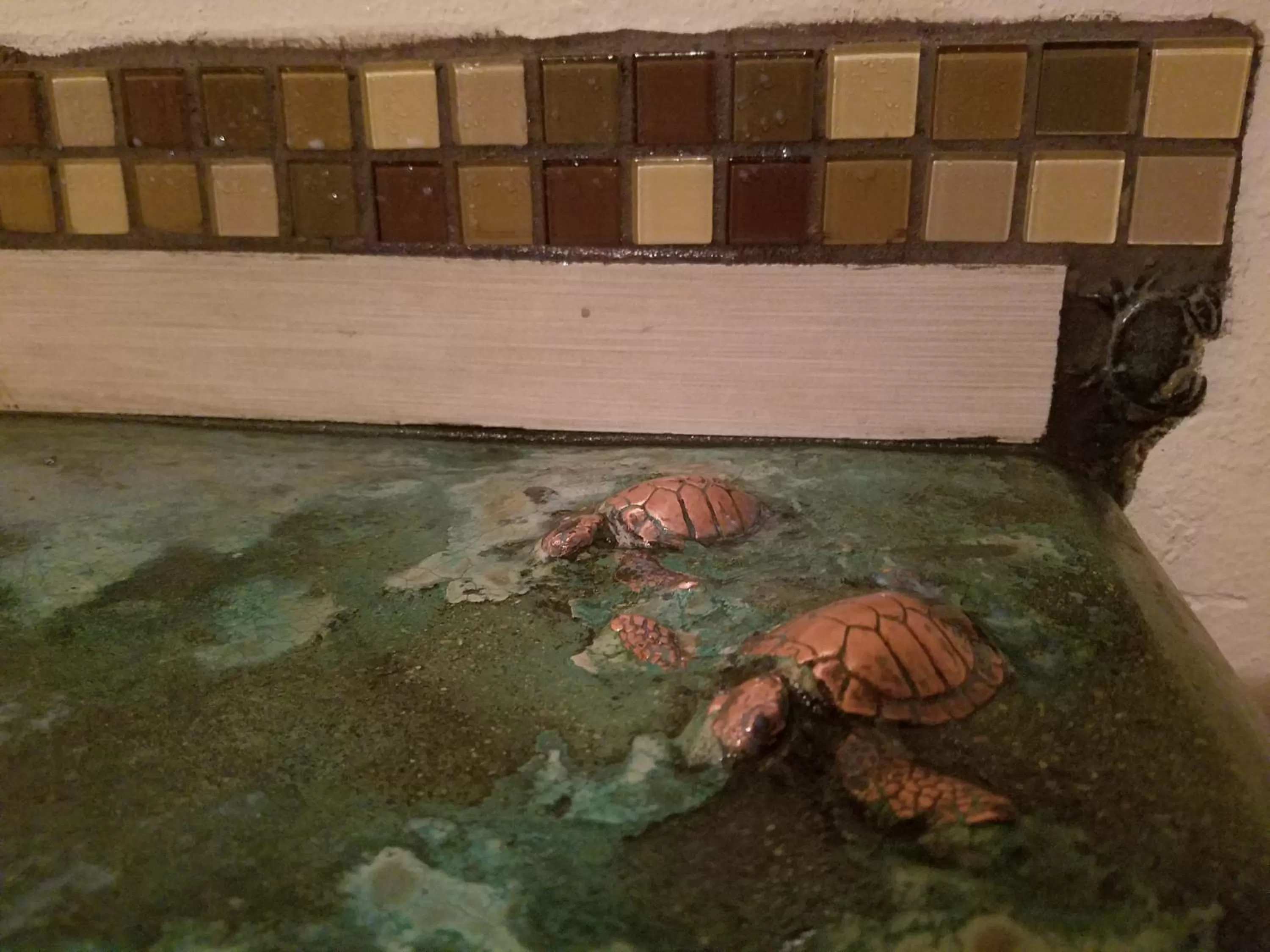 Decorative detail in Aloha Crater Lodge