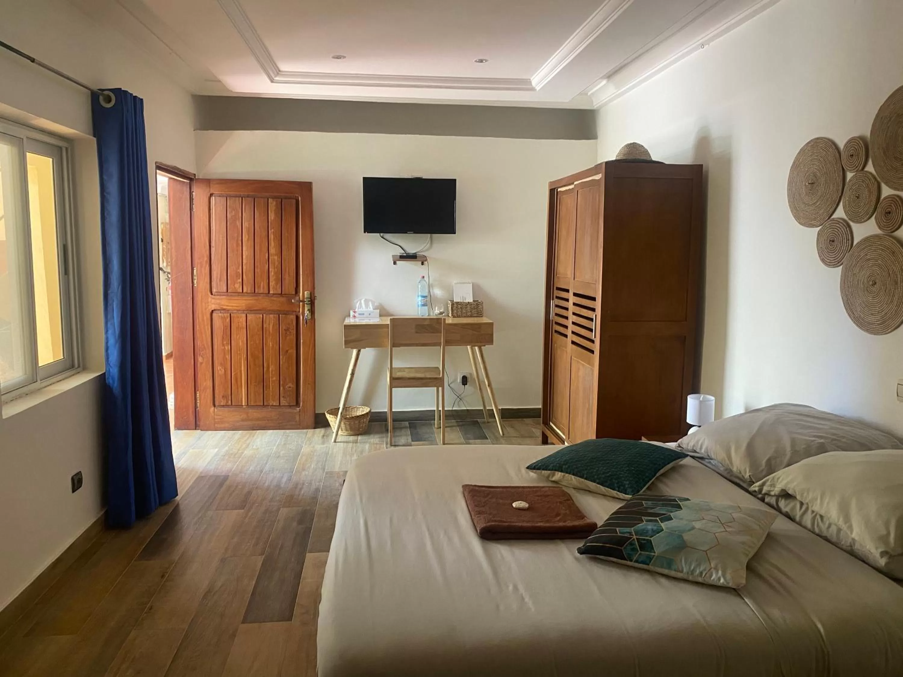 Bed in L'Oasis Guesthouse