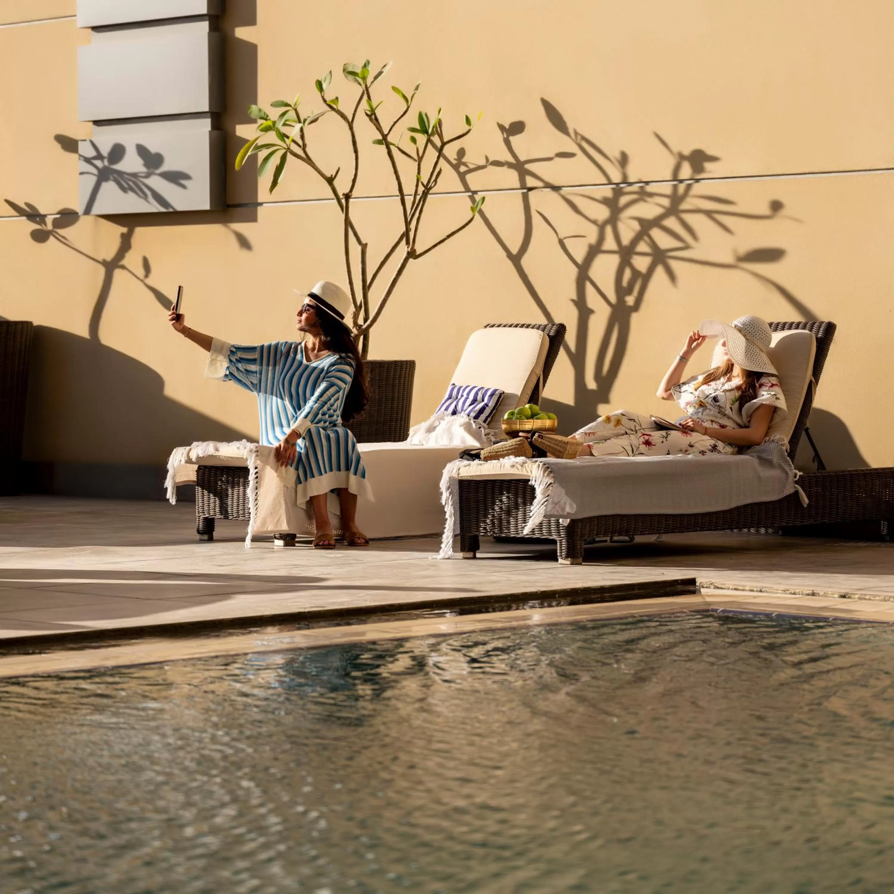 Swimming pool in Adagio Aparthotel Jeddah Malik Road