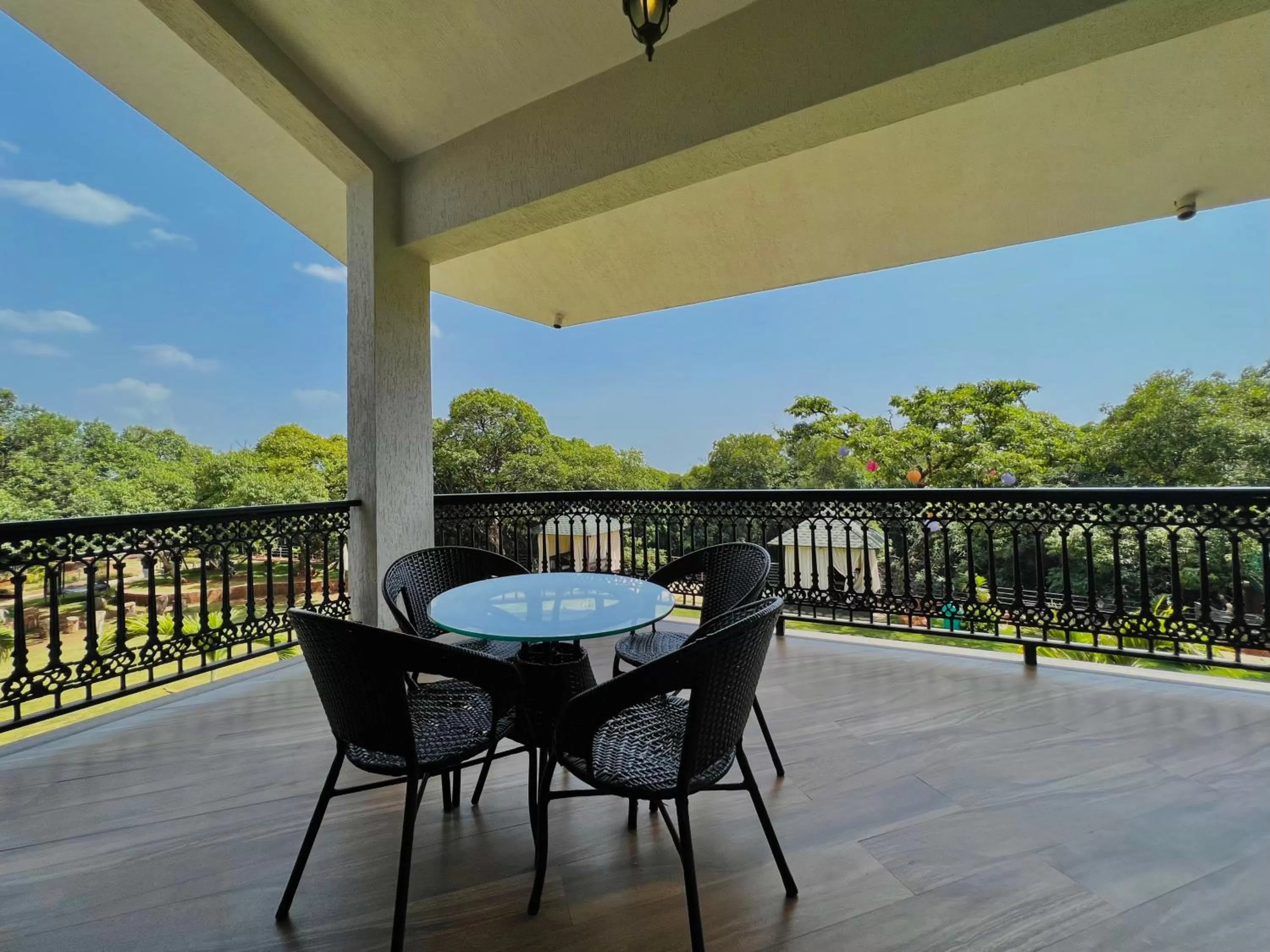 Patio in Tranquil Resort & Spa