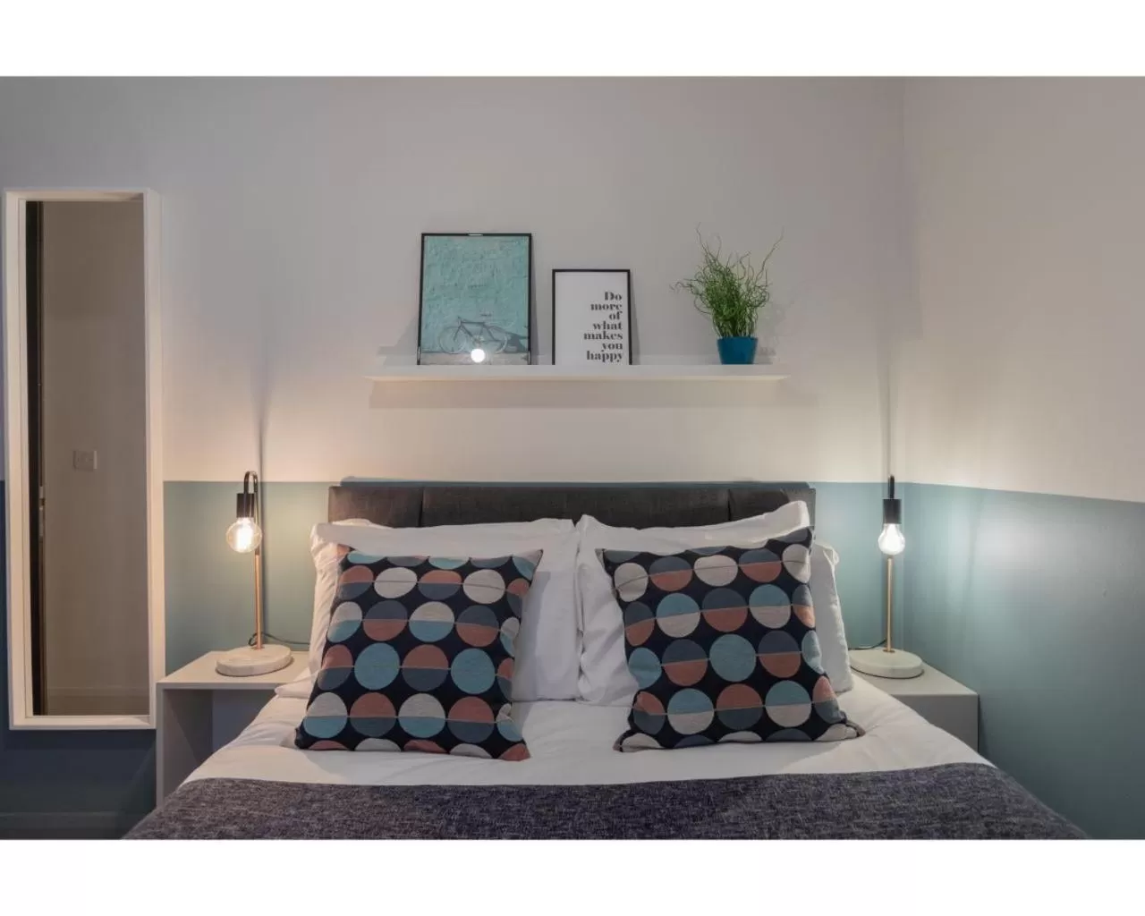 Bedroom in Central Belfast Apartments Camden Street