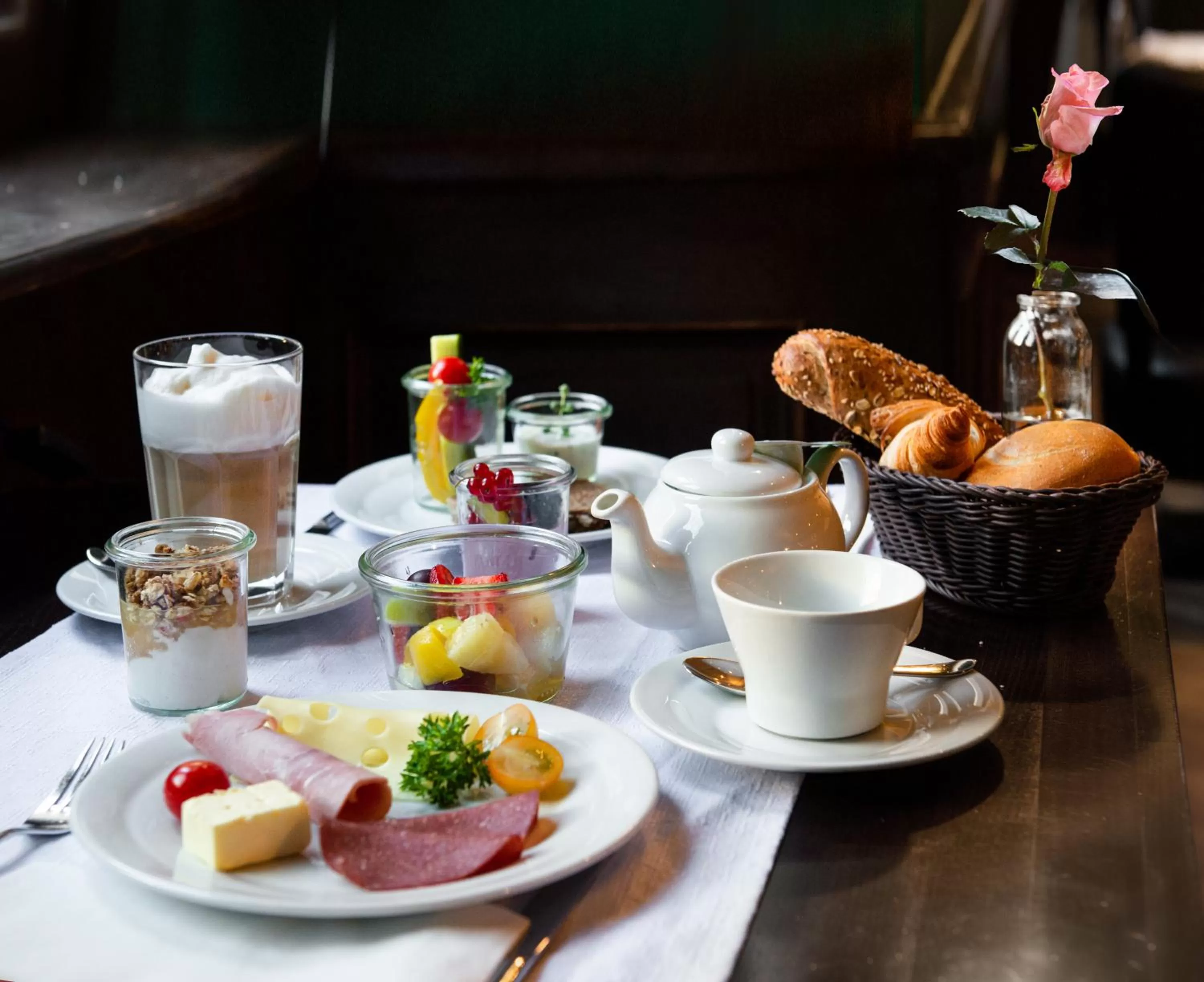 Breakfast in Romantik Hotel Barbarossa