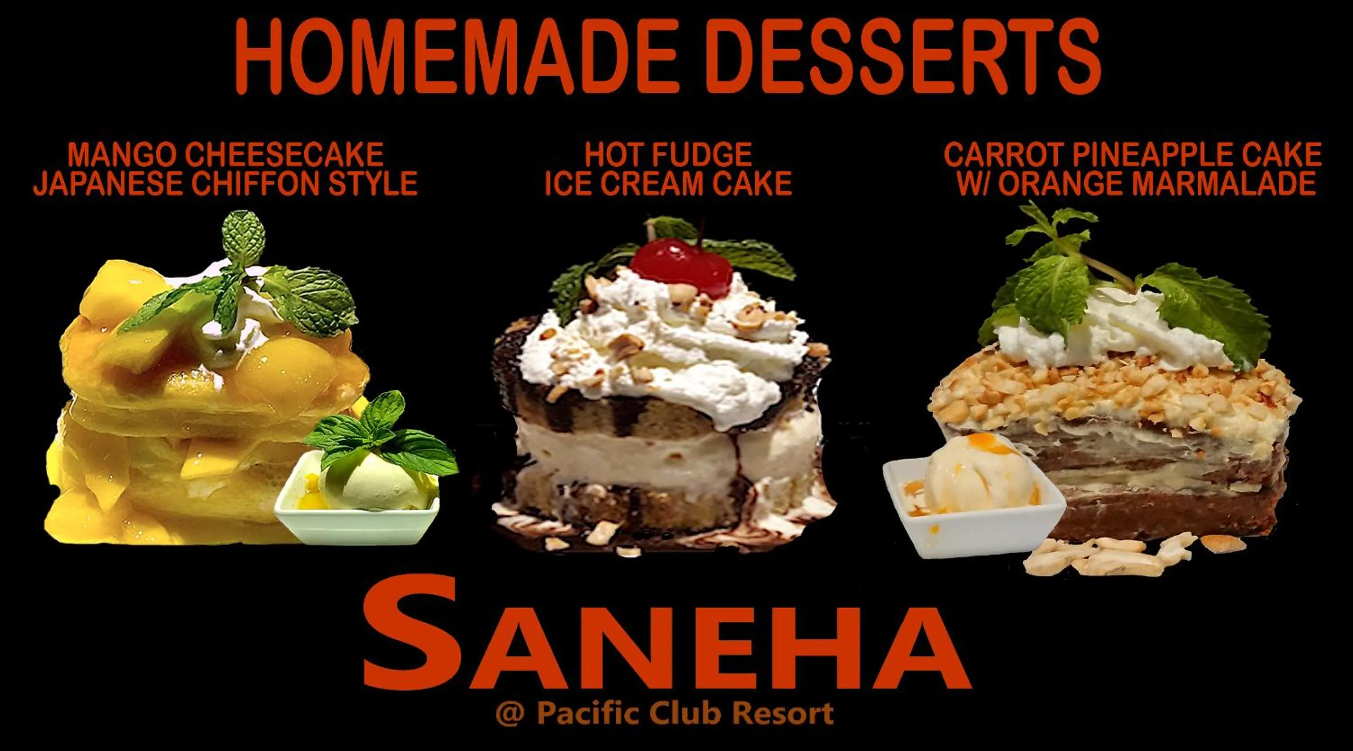 Food close-up in Pacific Club Resort