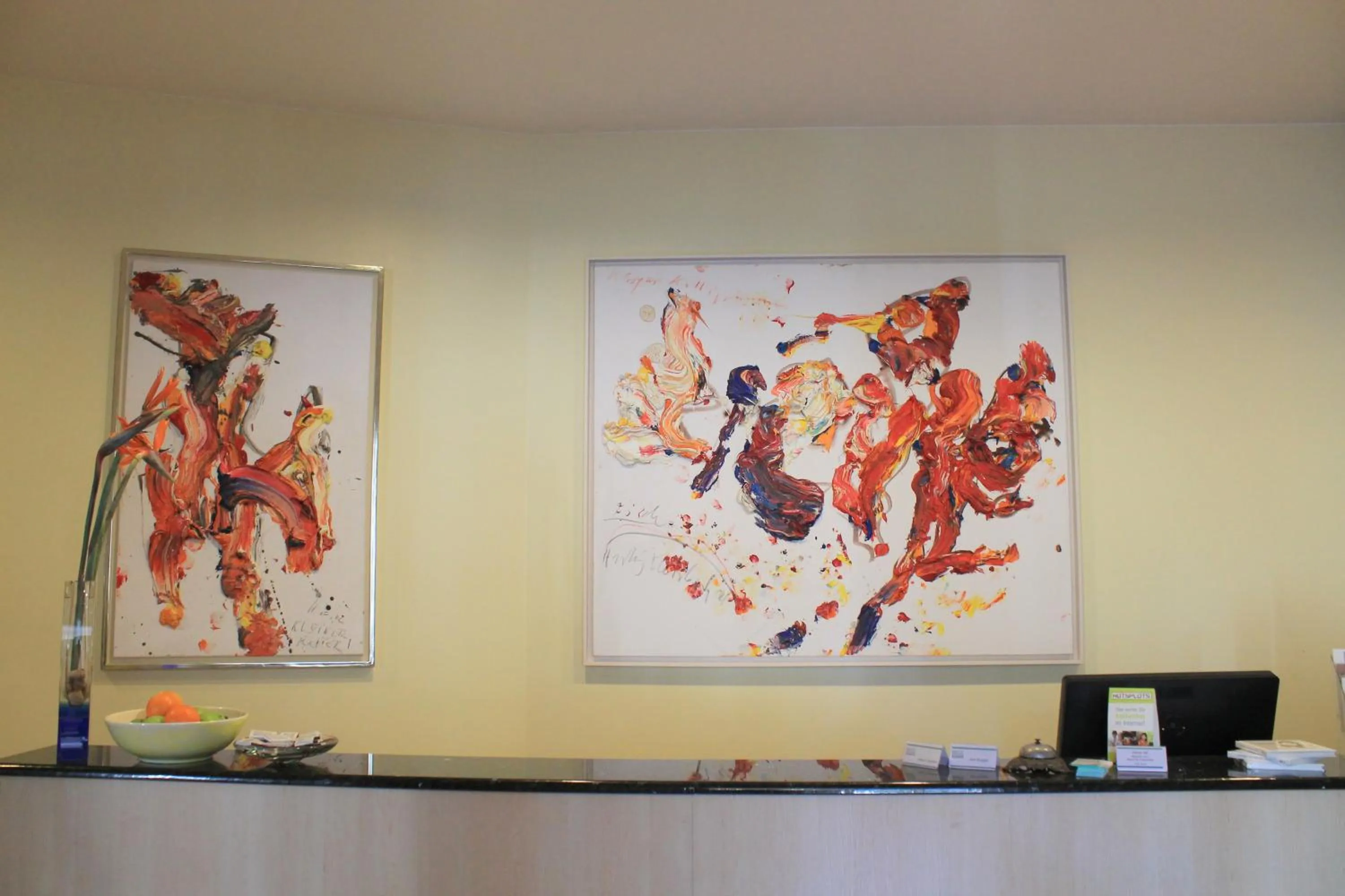 Lobby or reception in Hotel Hansablick