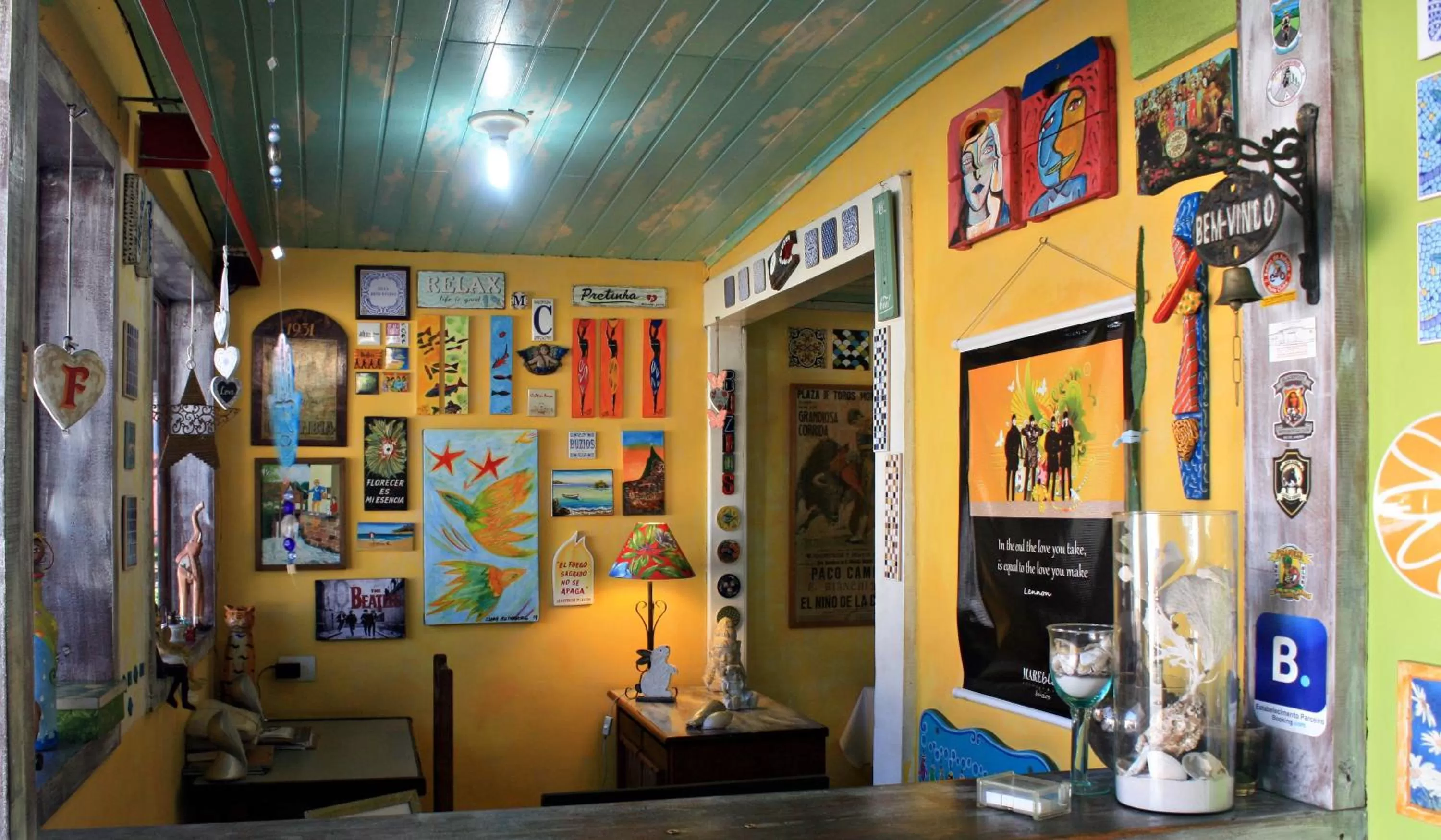 Lobby or reception, Lobby/Reception in Pousada Mare Blue