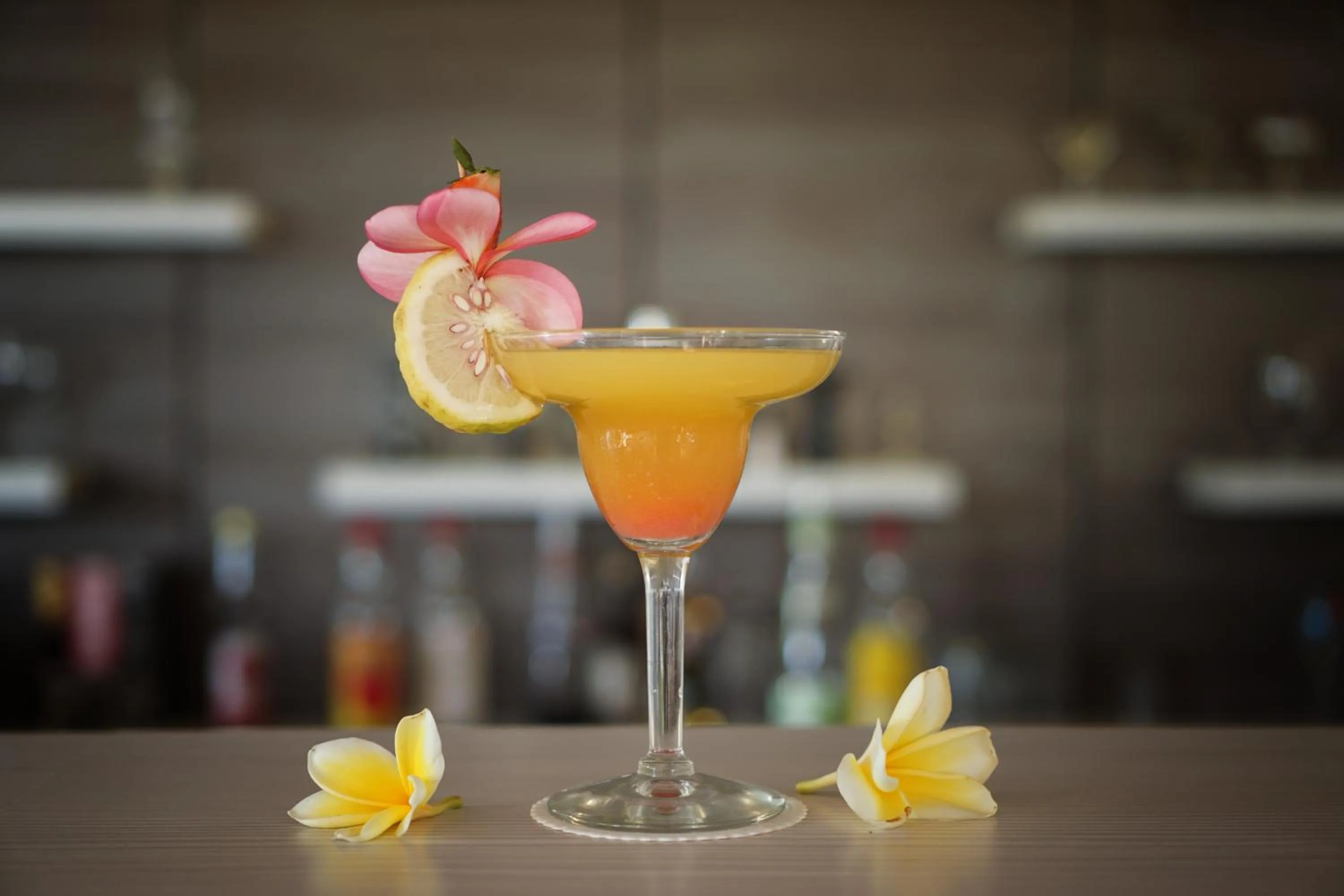 Drinks in Puri Saron Senggigi Hotel