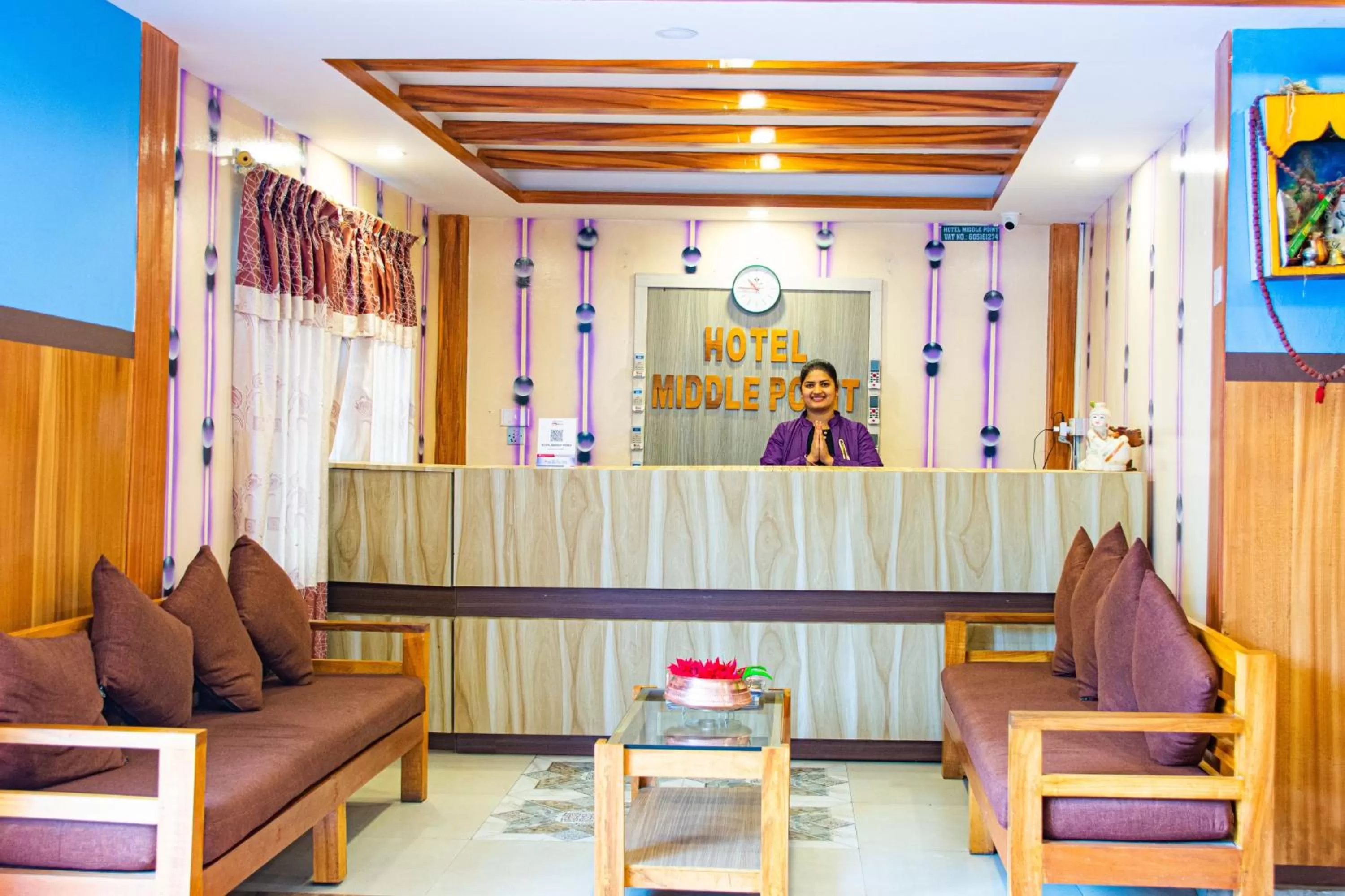 Facade/entrance, Lobby/Reception in Hotel Middle Point Pvt Ltd