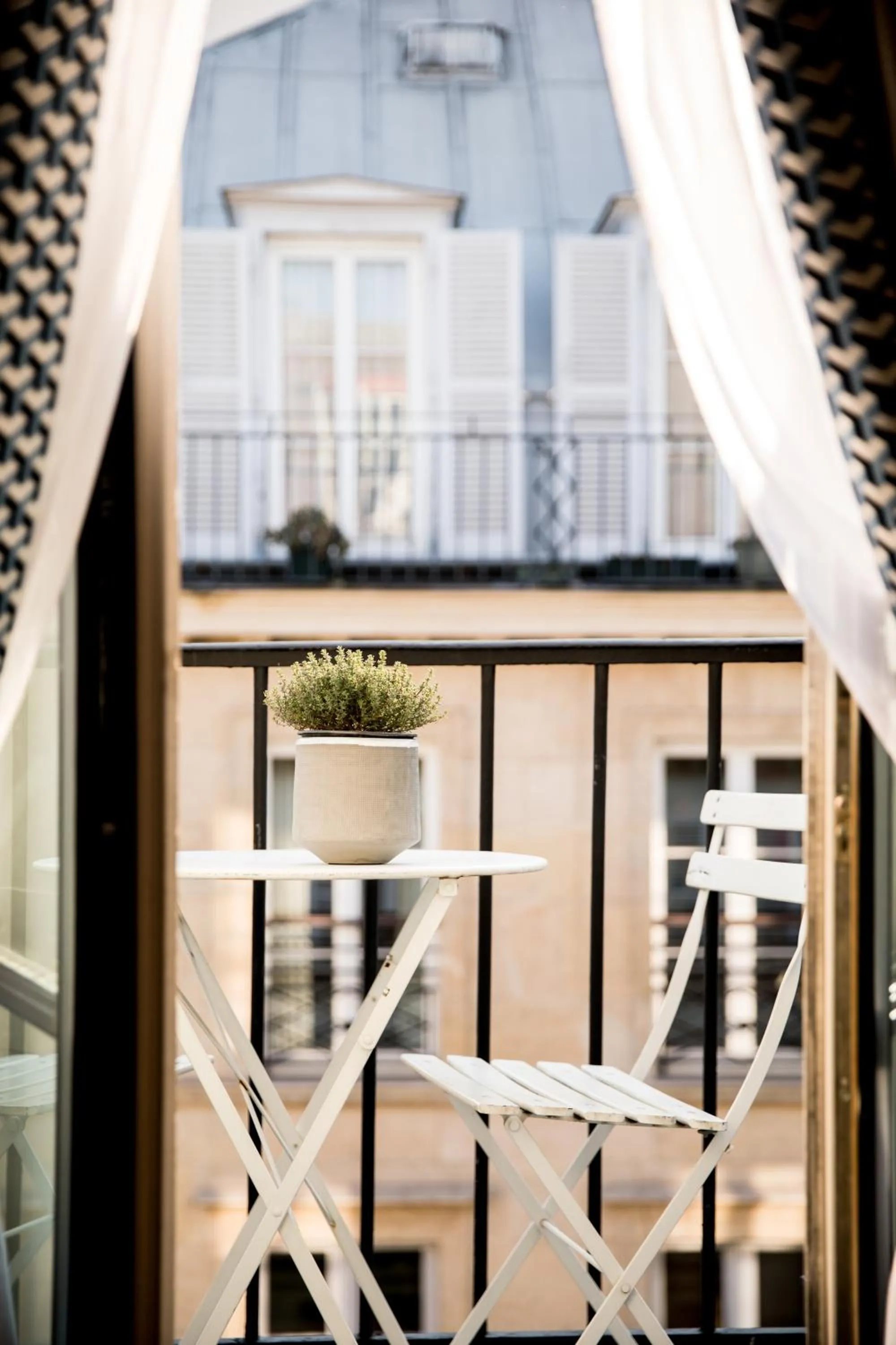 Balcony/Terrace in Renaissance Paris Vendome Hotel