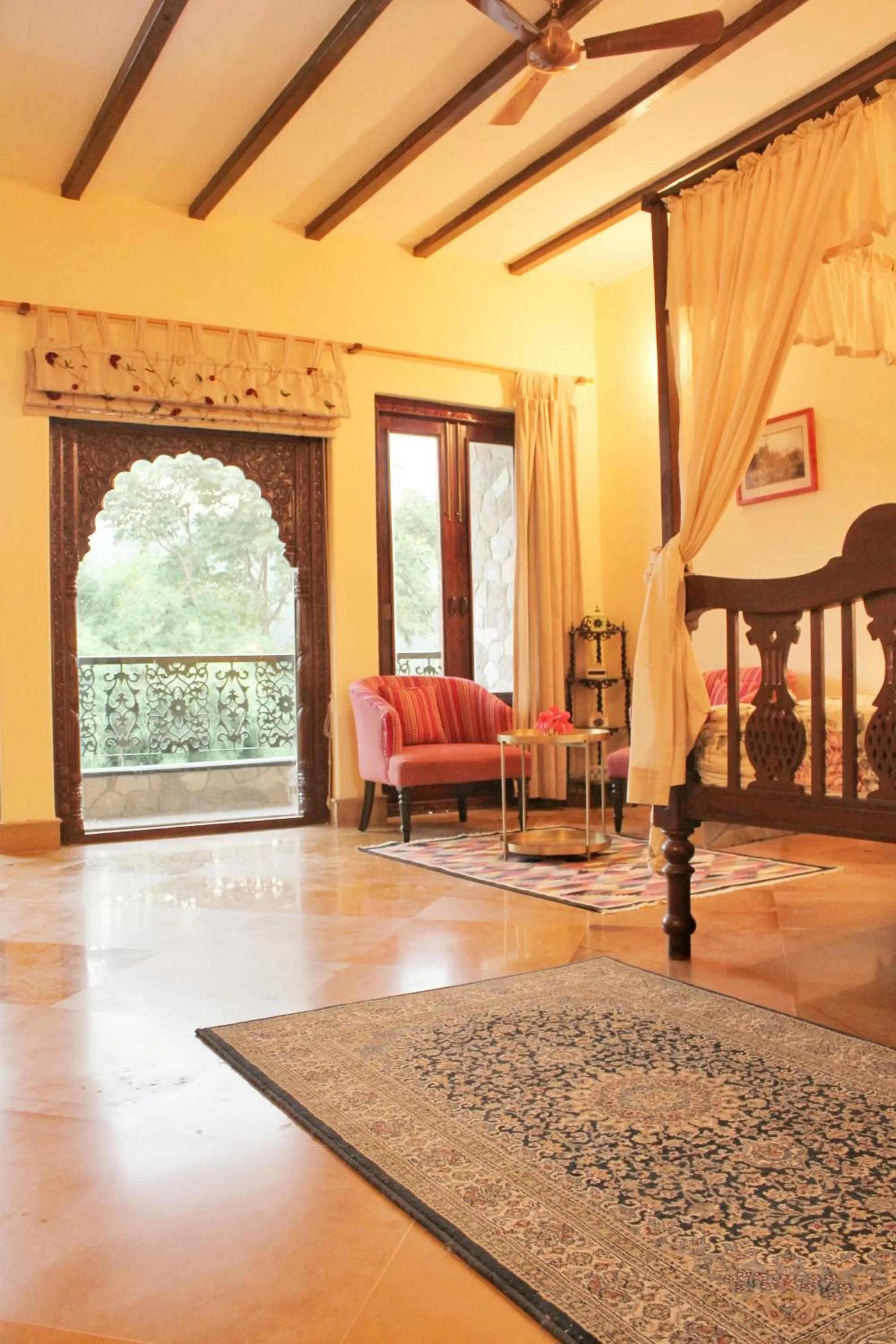 Bedroom in Tree of Life Resort Dehradun Foothills