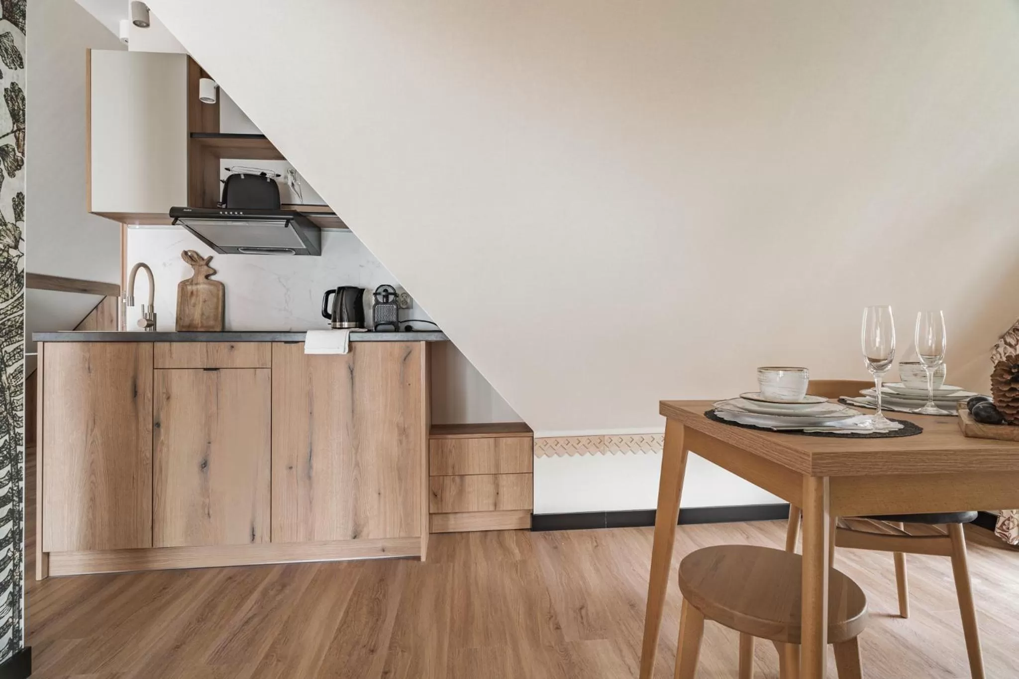 Kitchen or kitchenette in Apartamenty Jedlina