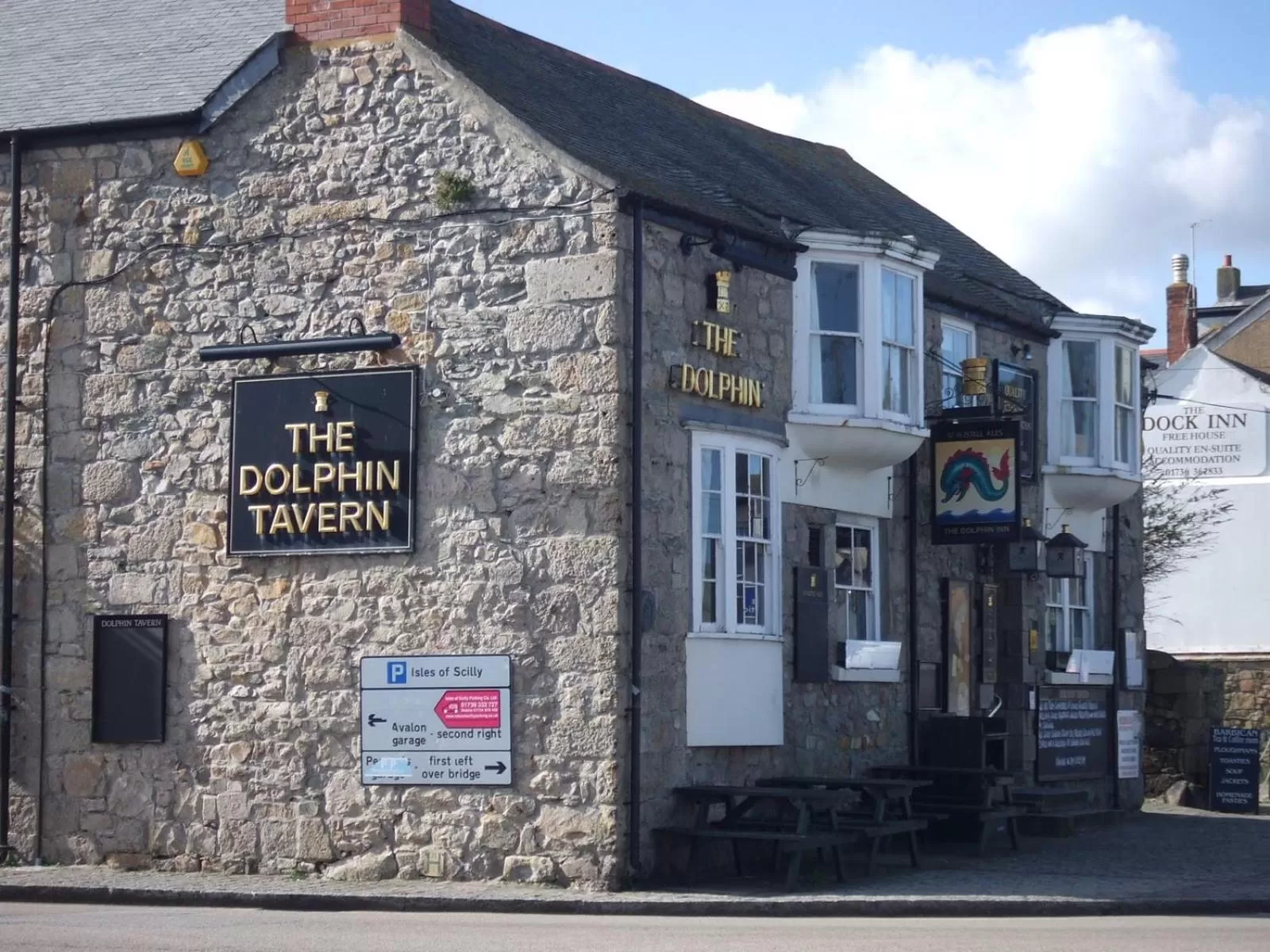 Property building in The Dolphin Tavern